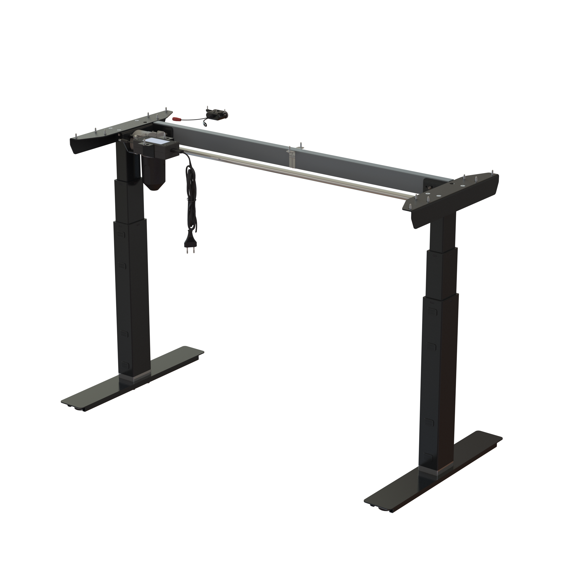 Sit Stand Desk frame | Width 112 cm | Black 