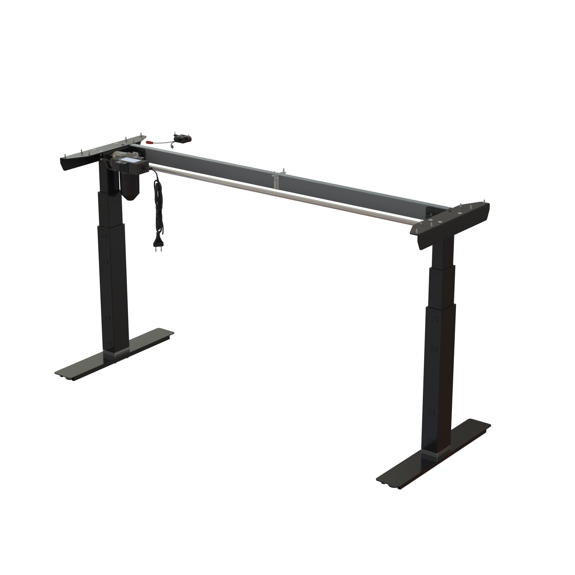 Sit Stand Desk frame | Width 142 cm | Black 