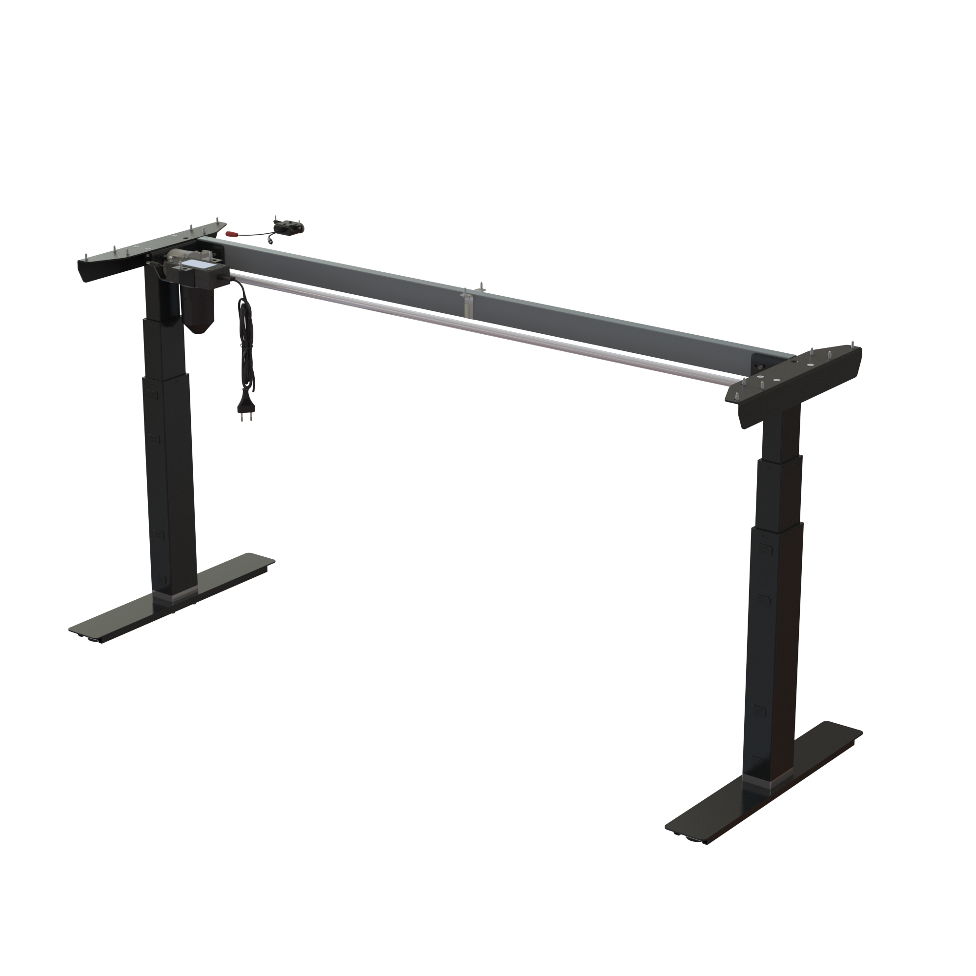 Sit Stand Desk frame | Width 152 cm | Black 