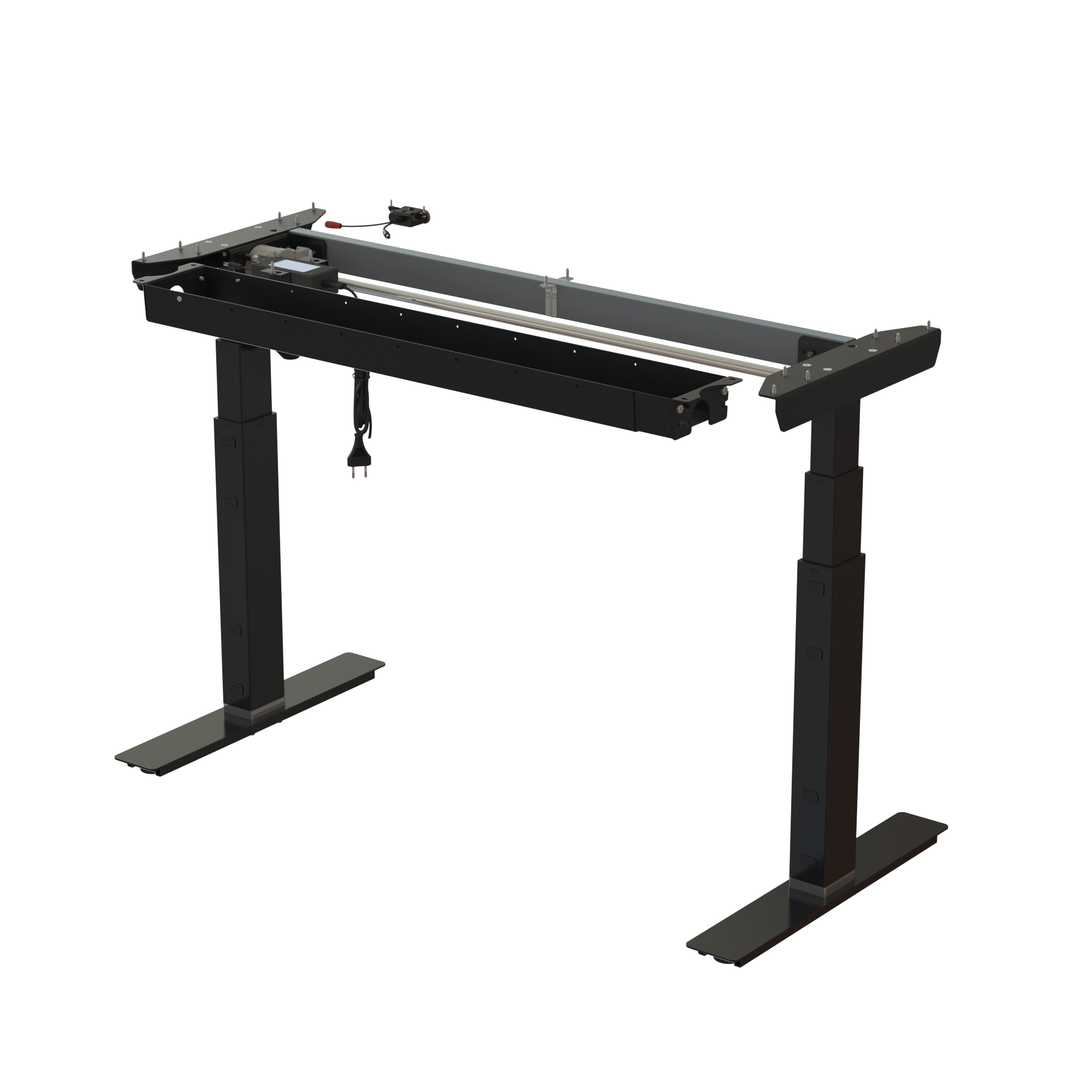 Sit Stand Desk frame | Width 112 cm | Black 