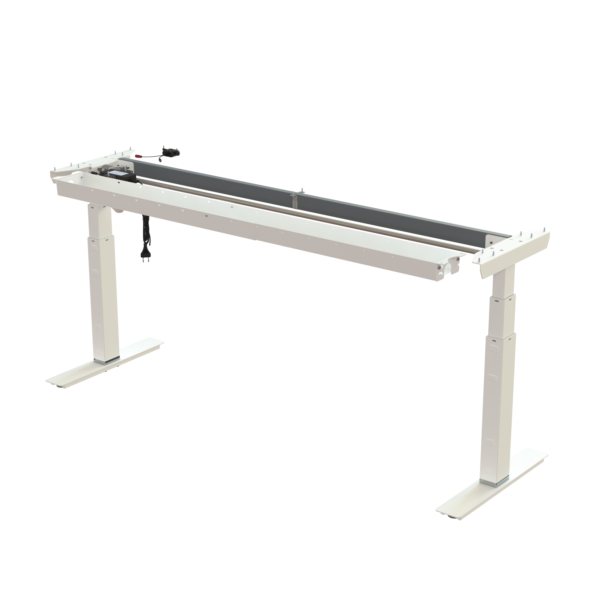 Sit Stand Desk frame | Width 172 cm | White