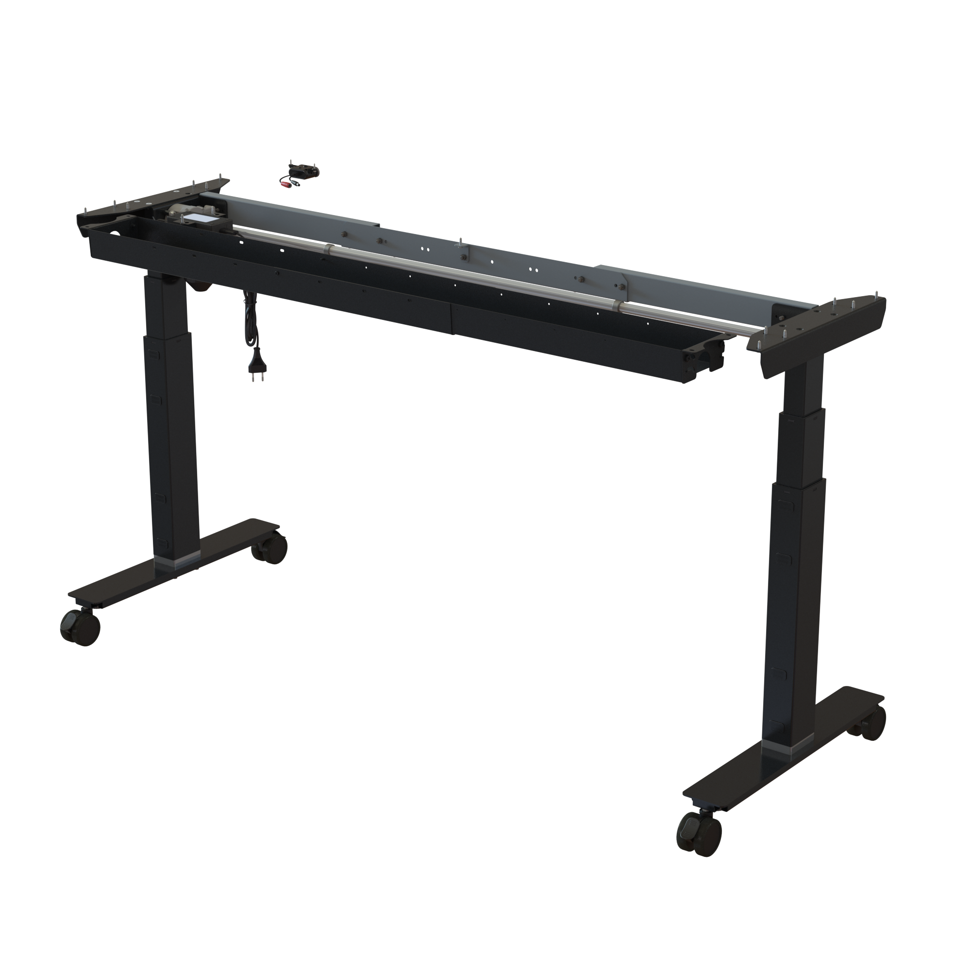 Sit Stand Desk frame | Width 112-152 cm | Black 