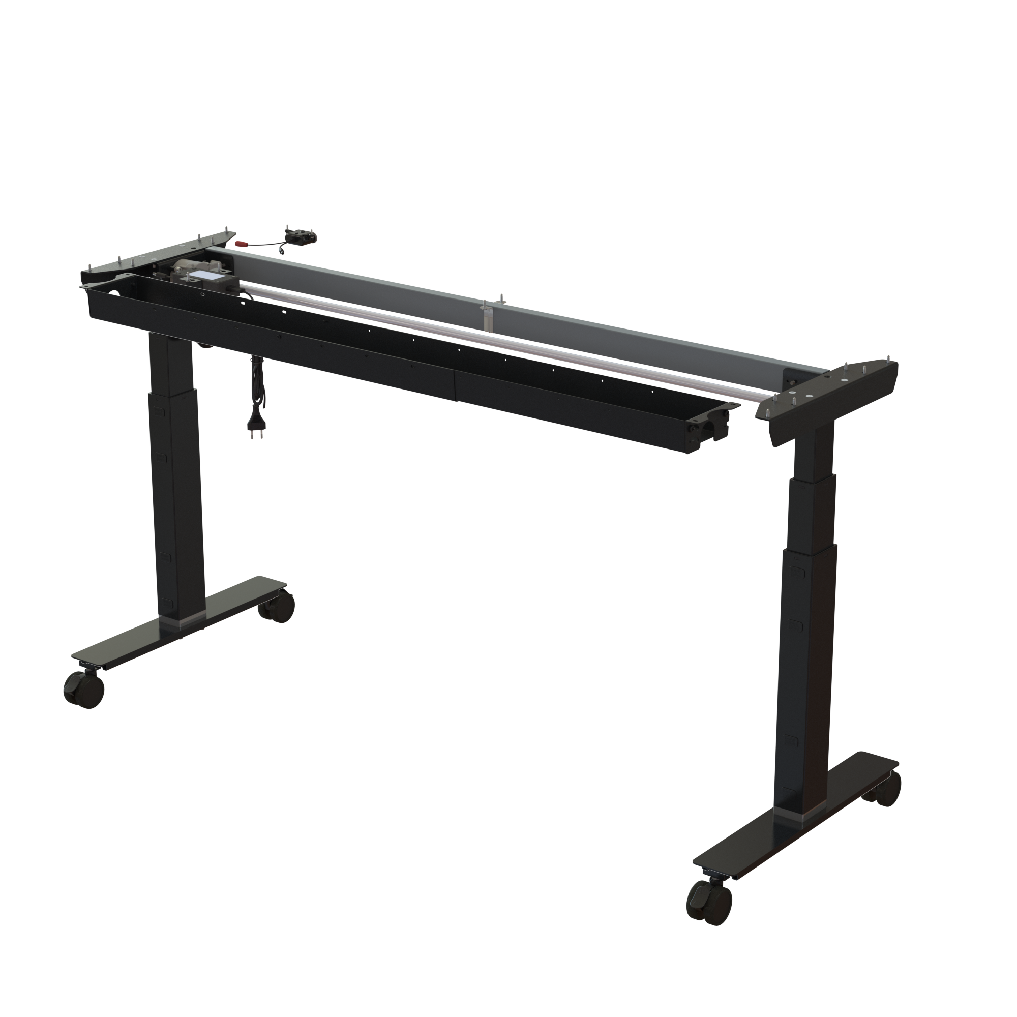 Sit Stand Desk frame | Width 152 cm | Black 