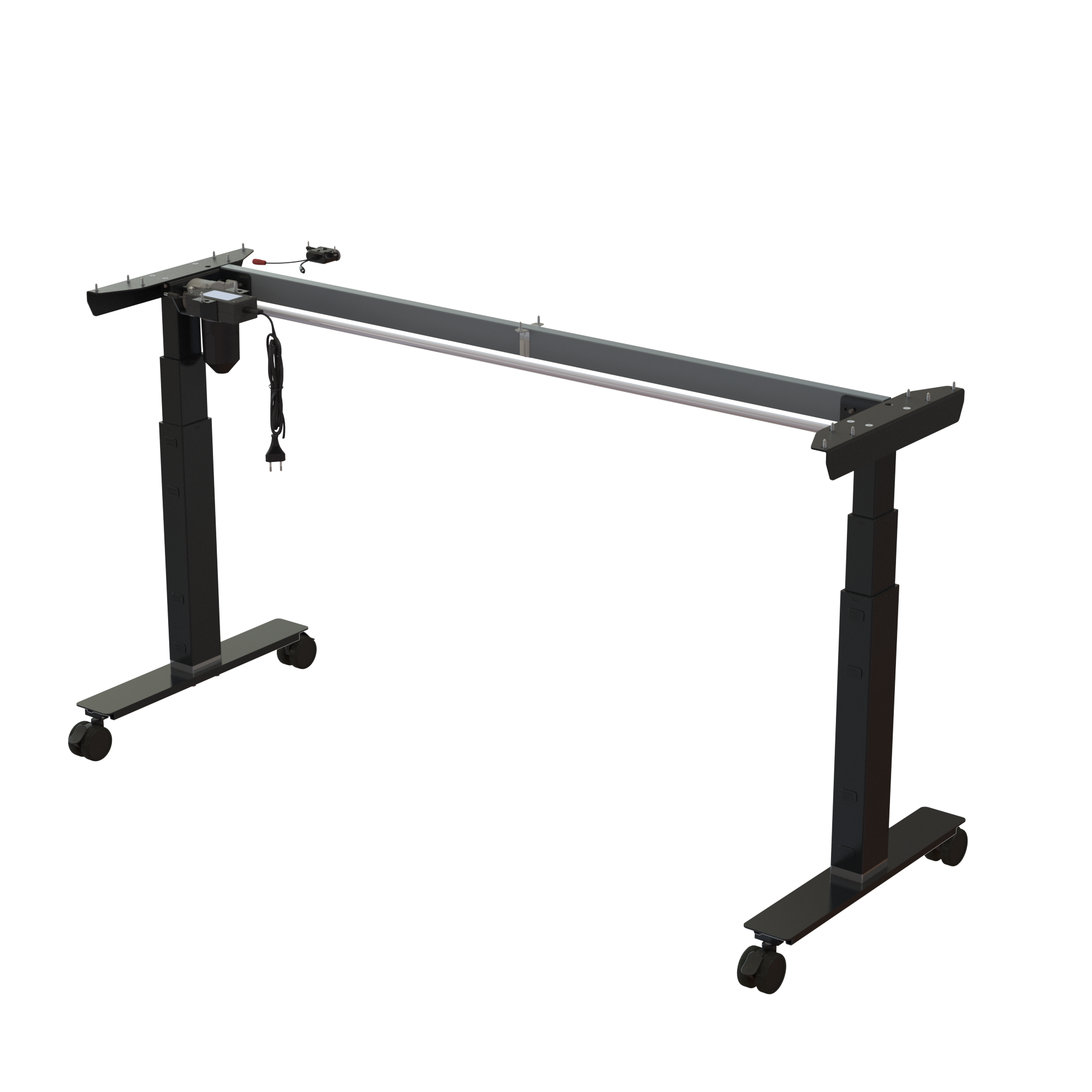 Sit Stand Desk frame | Width 152 cm | Black 