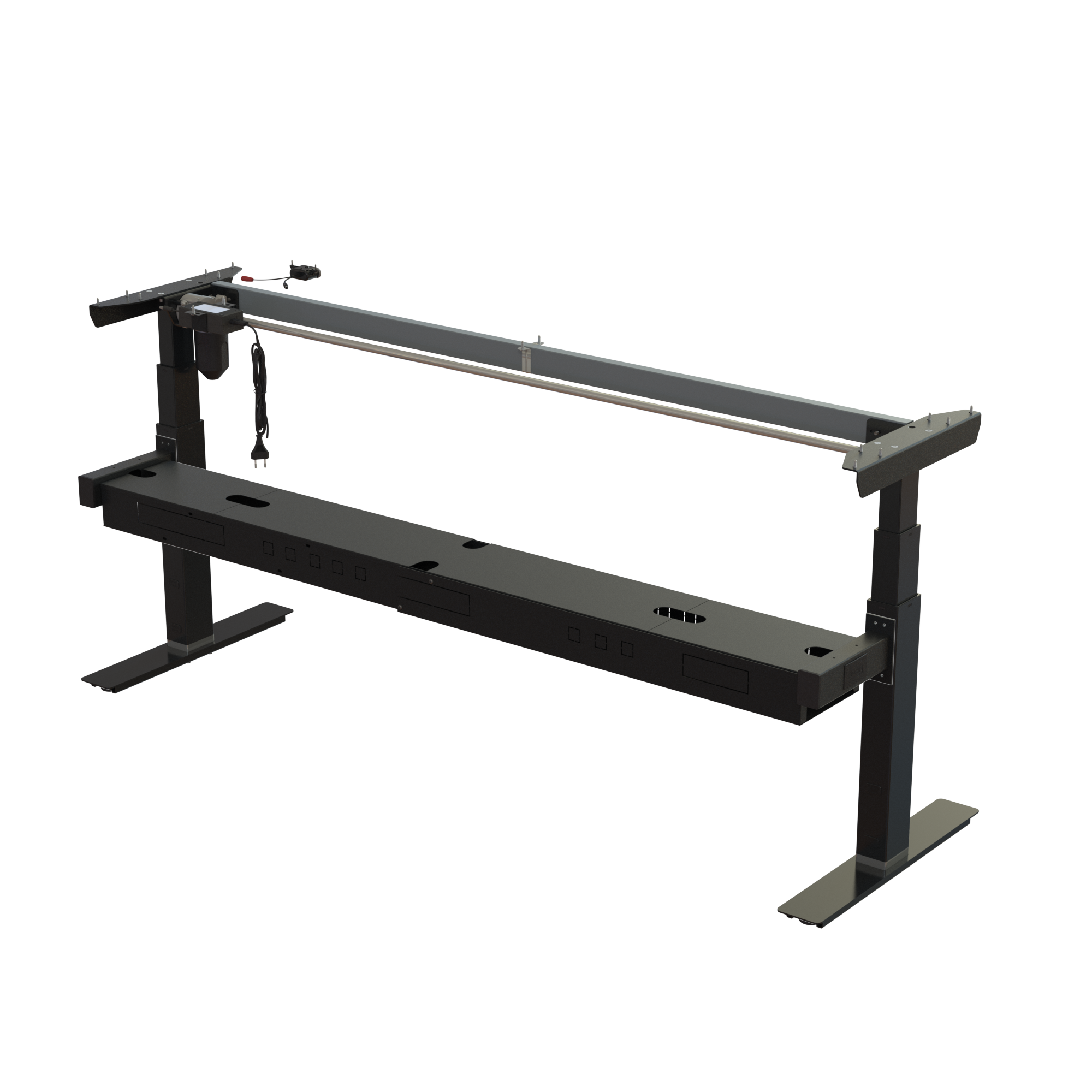 Sit Stand Desk frame | Width 172 cm | Black 