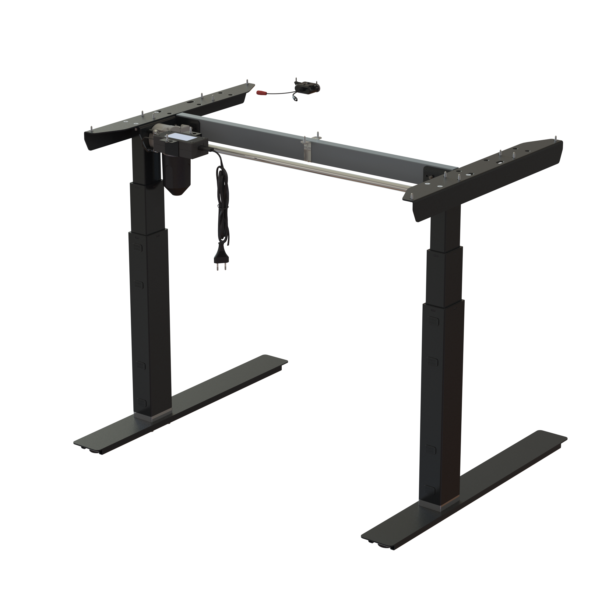 Sit Stand Desk frame | Width 092 cm | Black 