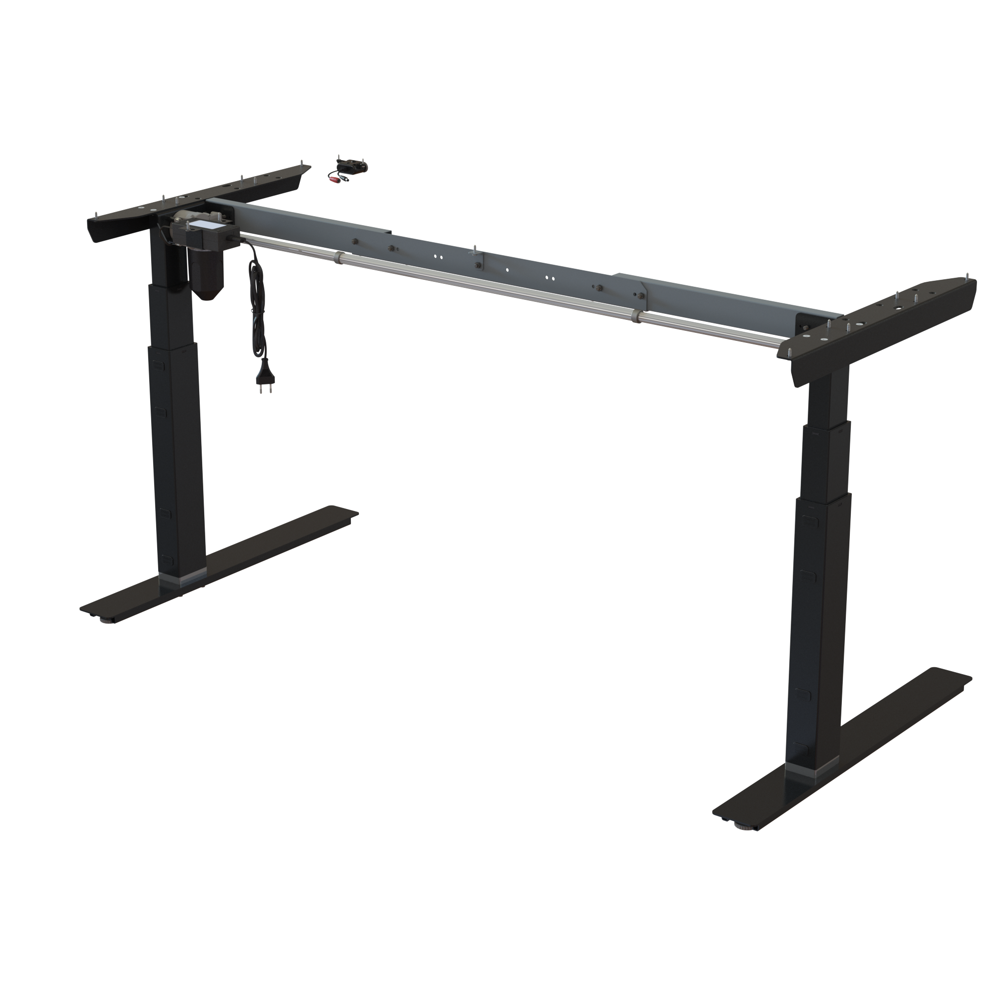 Sit Stand Desk frame | Width 112-152 cm | Black 