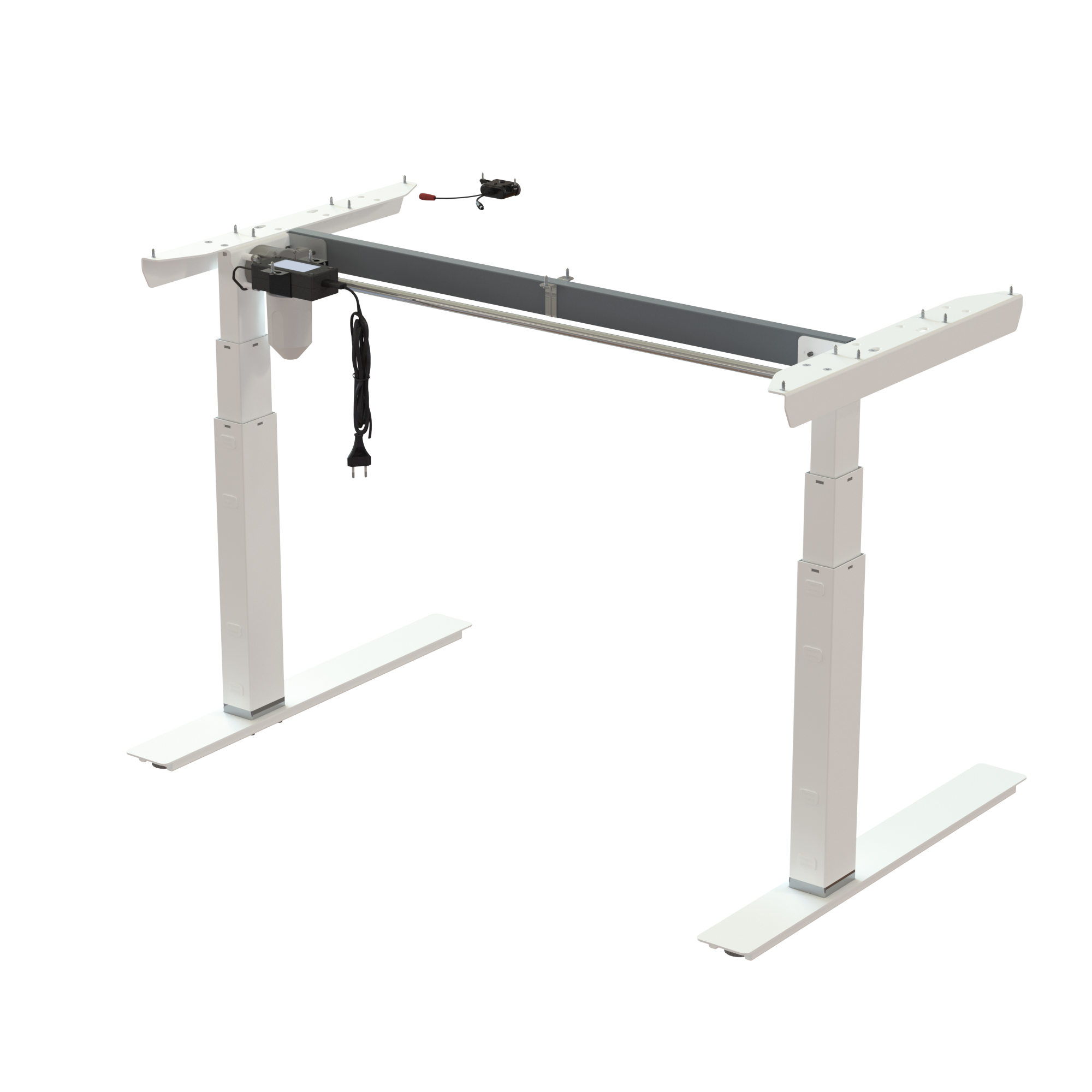 Sit Stand Desk frame | Width 112 cm | White