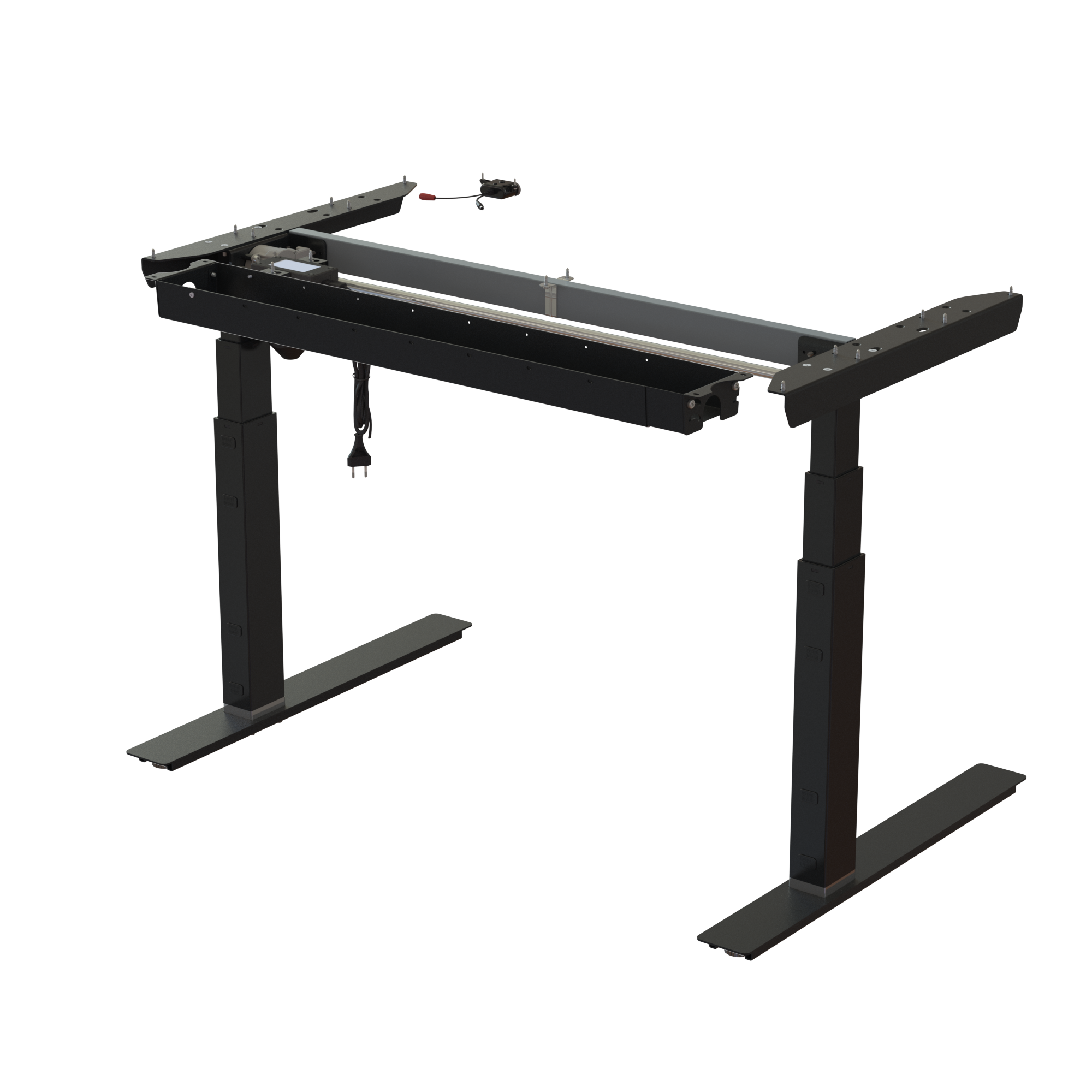 Sit Stand Desk frame | Width 112 cm | Black 