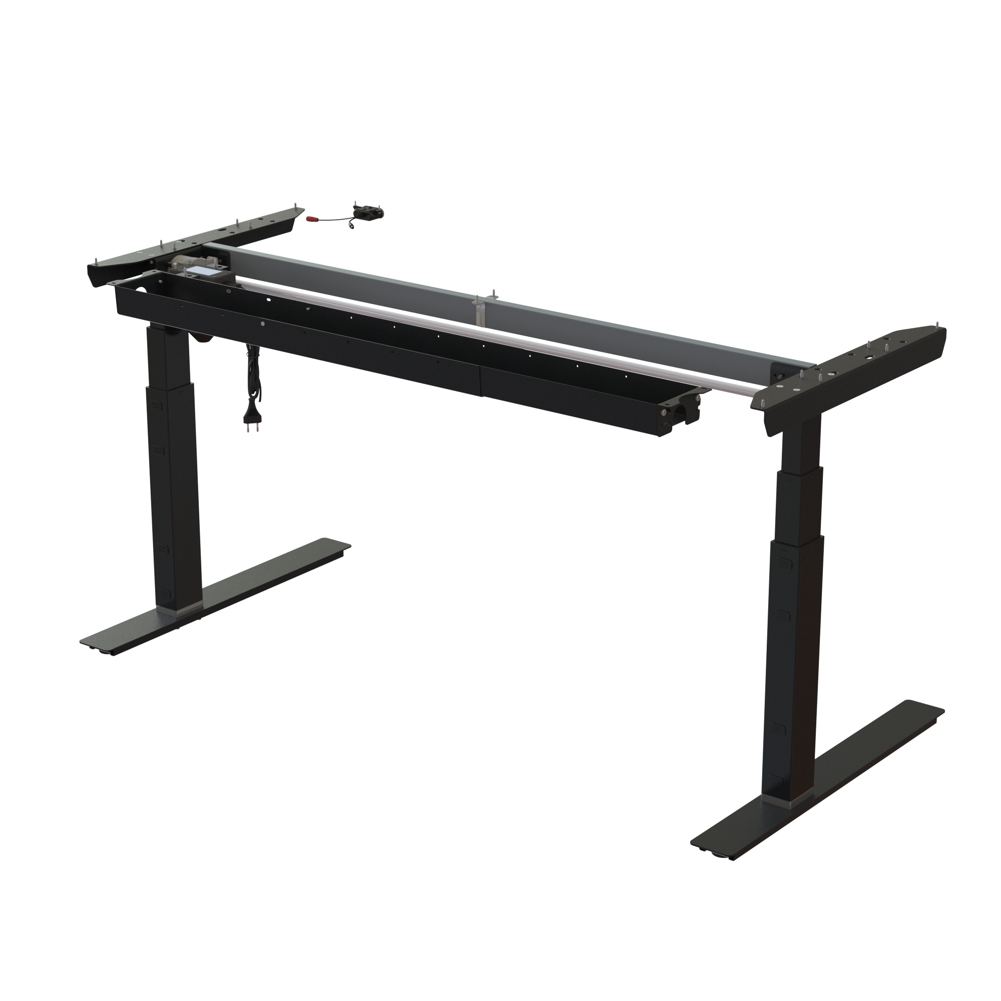 Sit Stand Desk frame | Width 152 cm | Black 