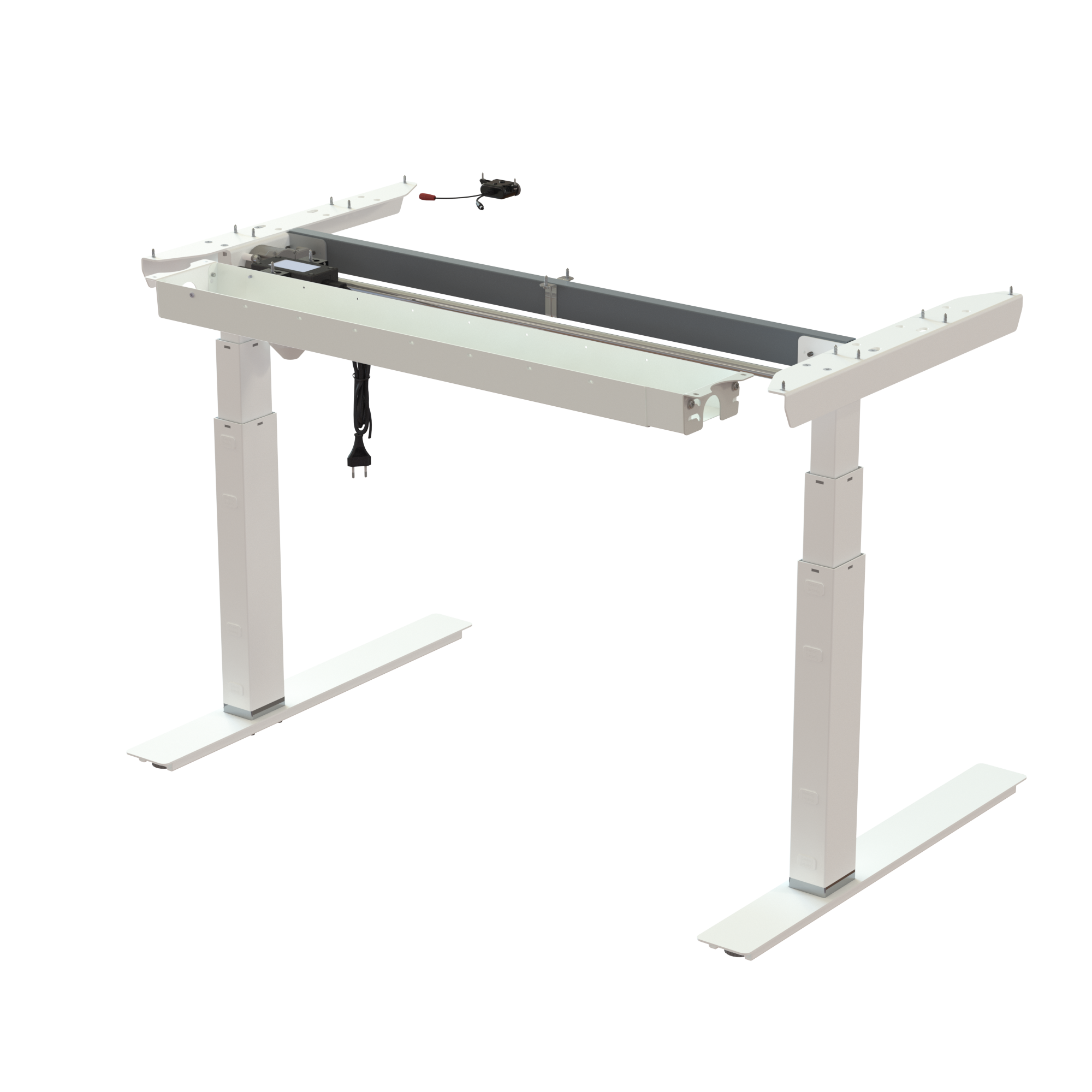 Sit Stand Desk frame | Width 112 cm | White