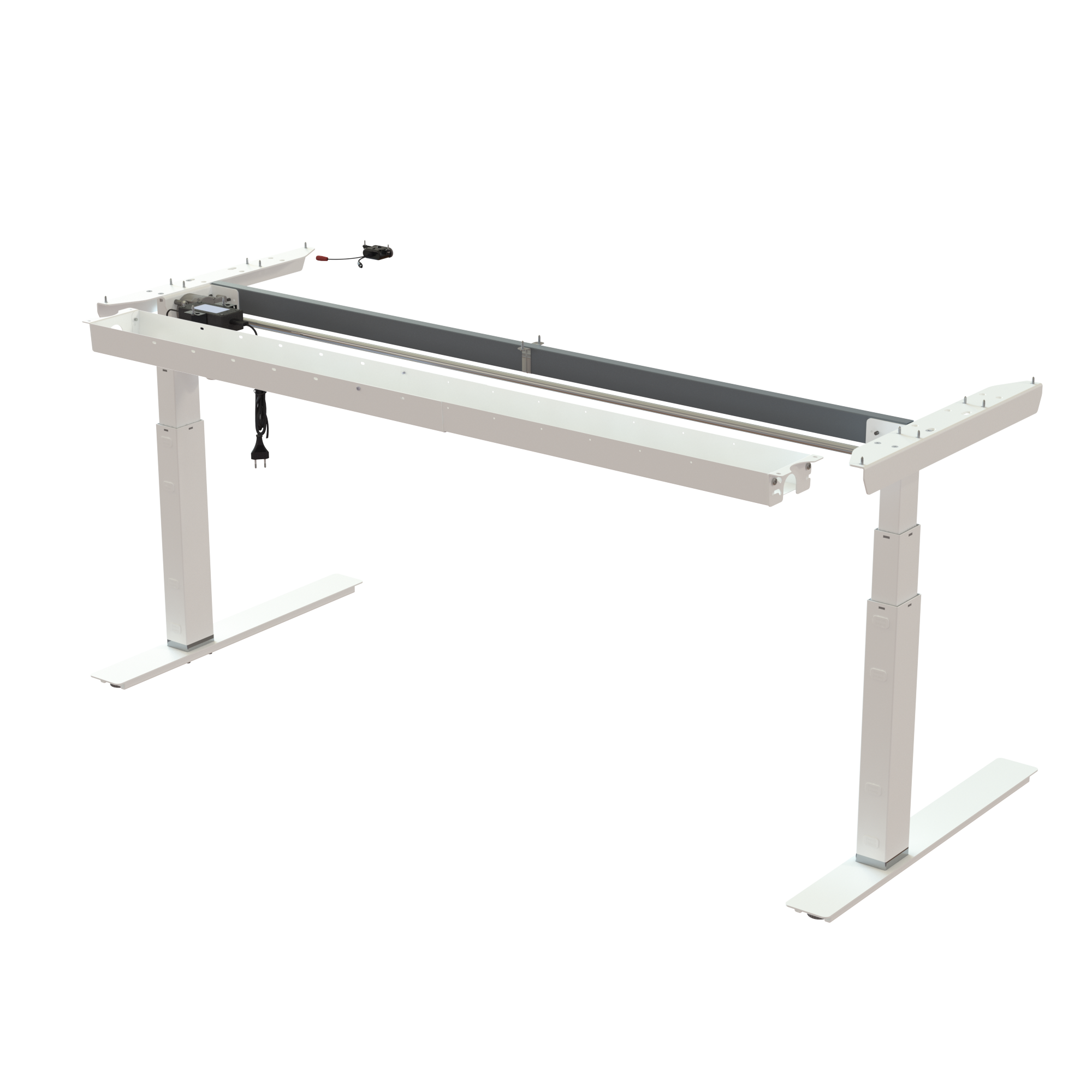 Sit Stand Desk frame | Width 172 cm | White