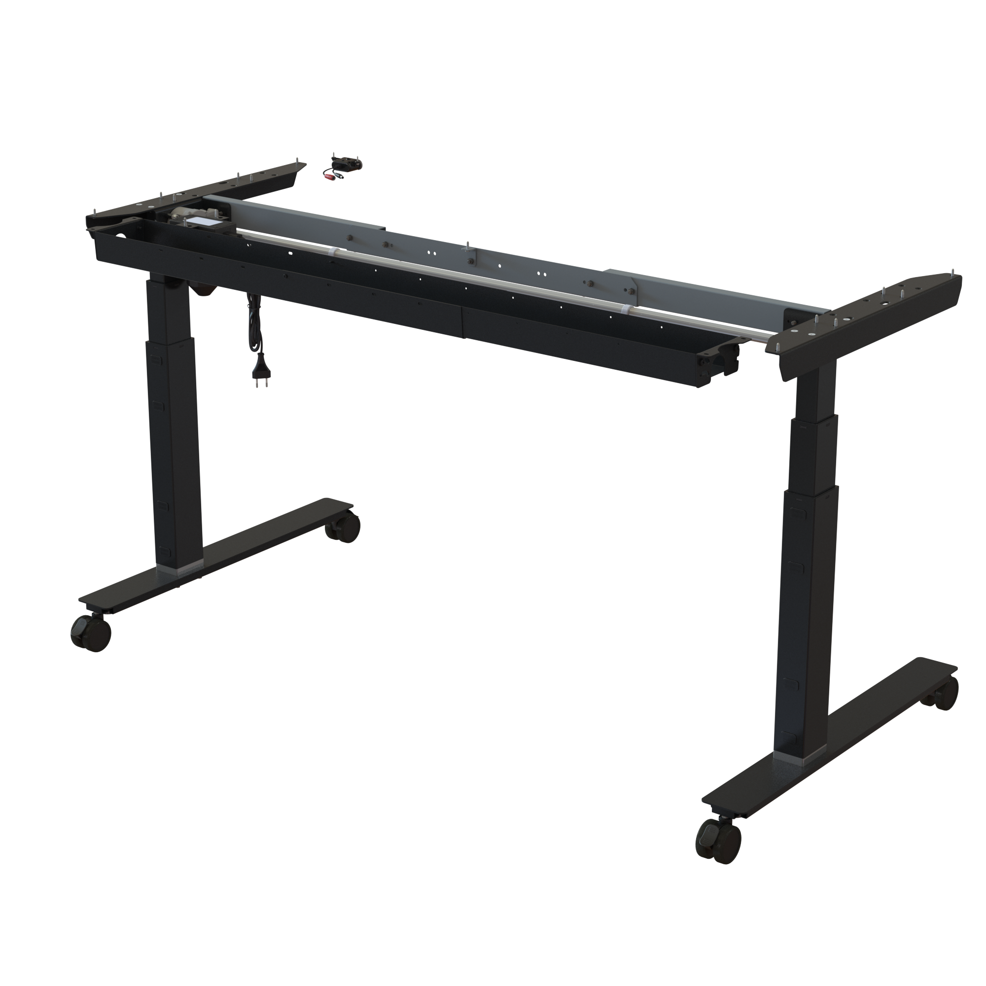 Sit Stand Desk frame | Width 112-152 cm | Black 