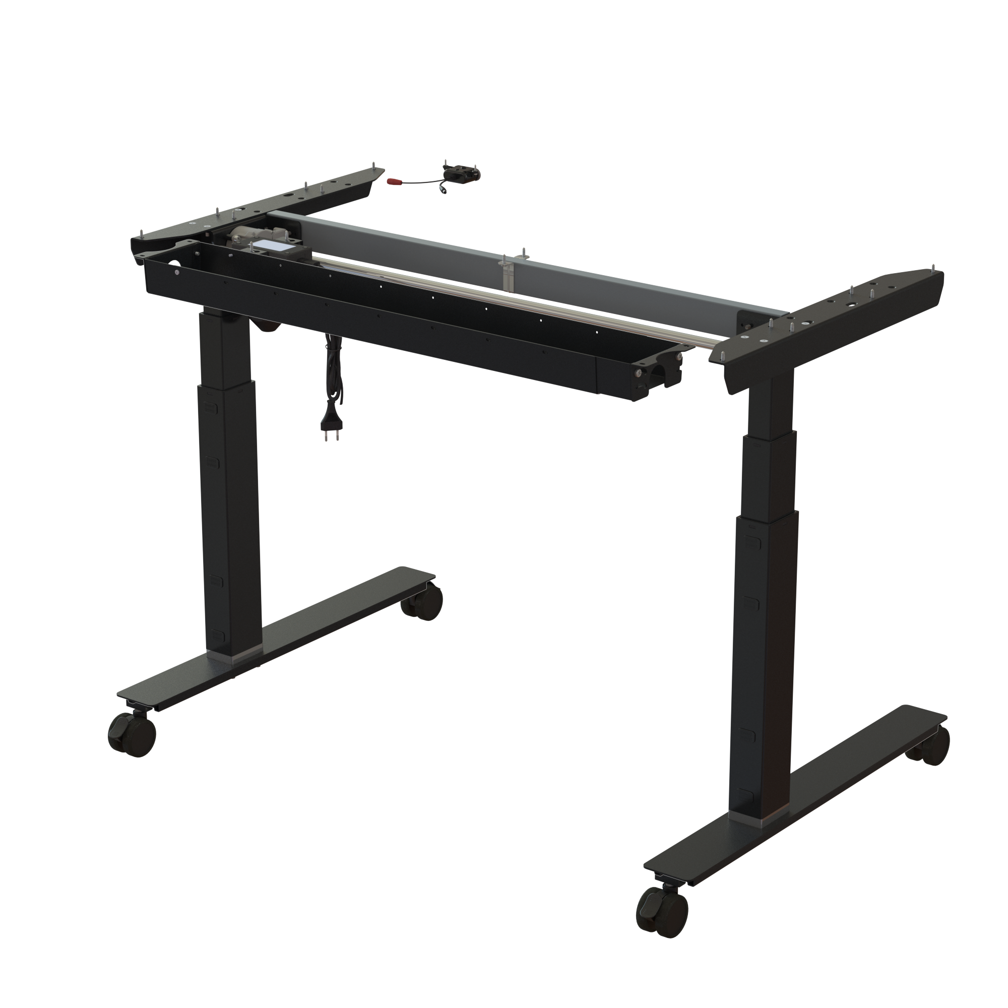 Sit Stand Desk frame | Width 112 cm | Black 