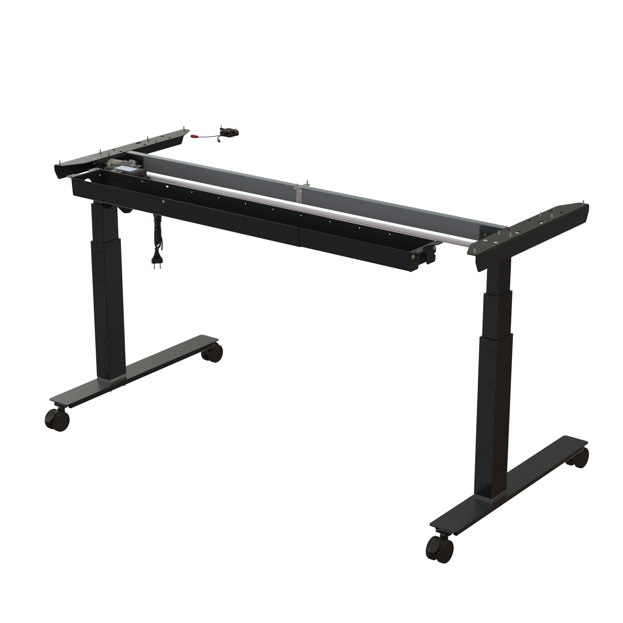 Sit Stand Desk frame | Width 152 cm | Black 