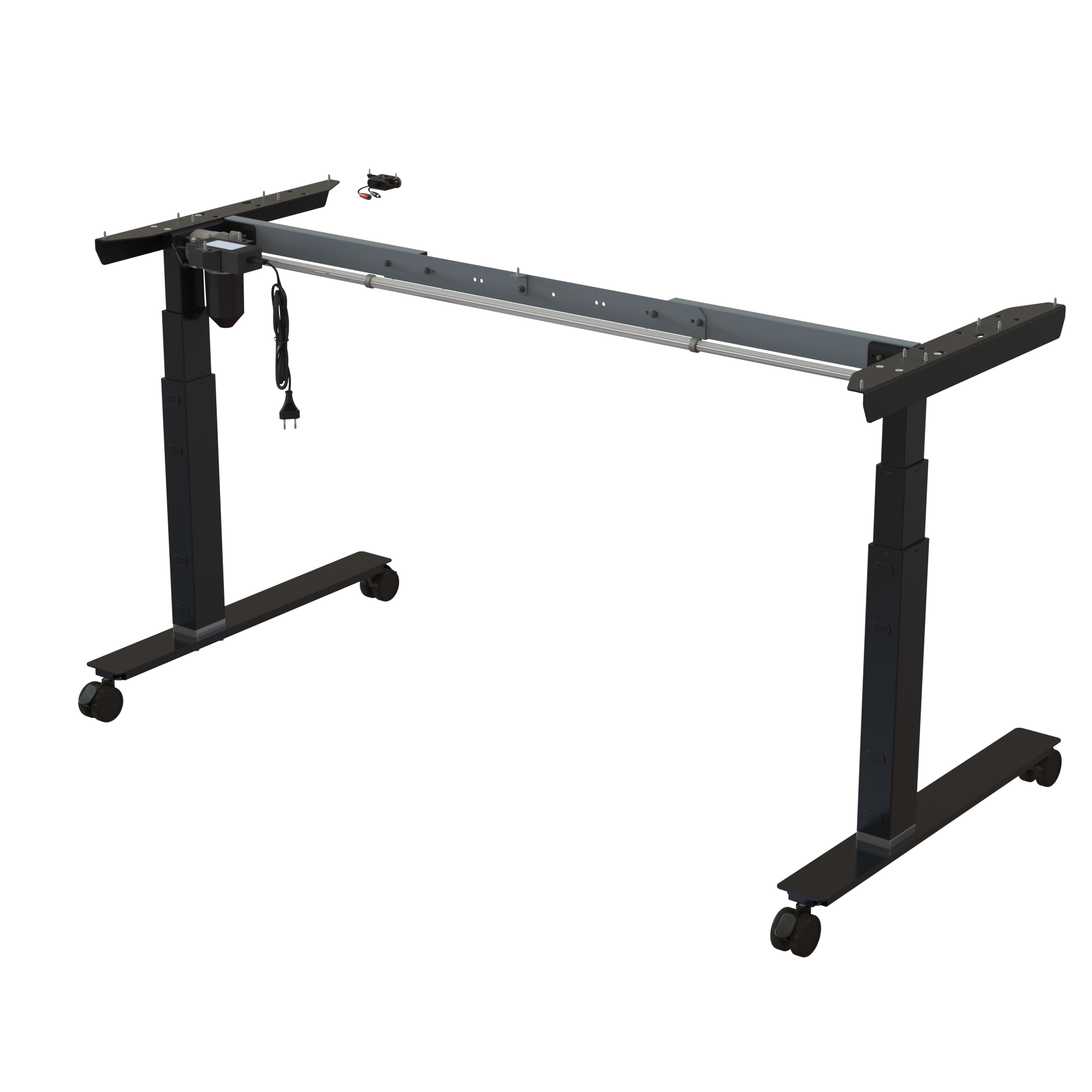 Sit Stand Desk frame | Width 112-152 cm | Black 