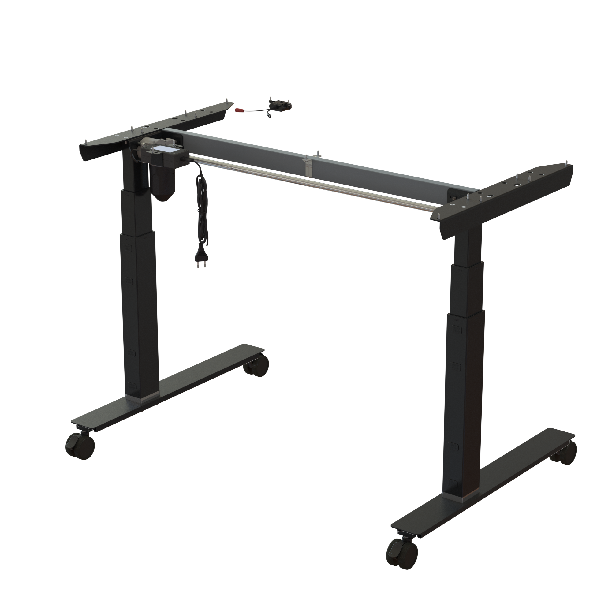 Sit Stand Desk frame | Width 112 cm | Black 