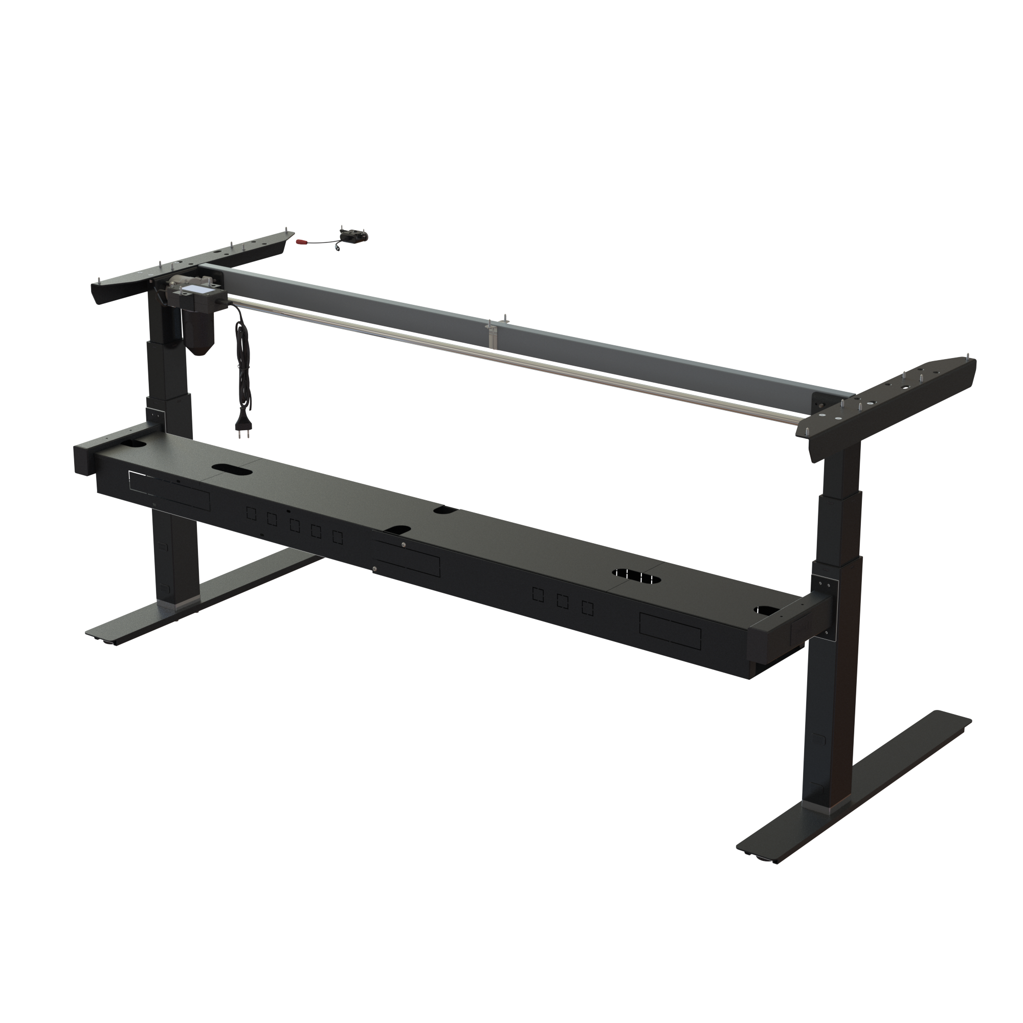 Sit Stand Desk frame | Width 172 cm | Black 