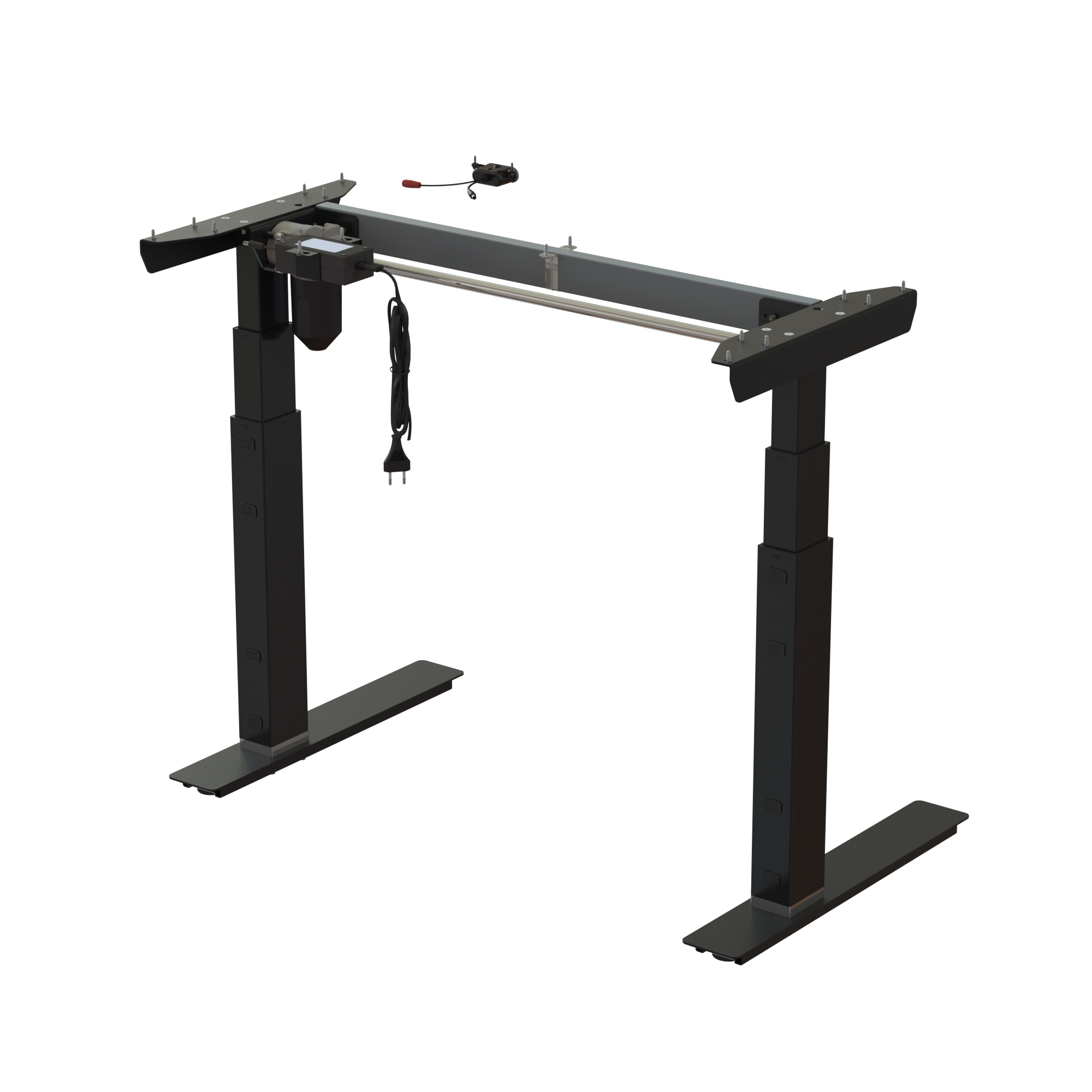 Sit Stand Desk frame | Width 092 cm | Black 