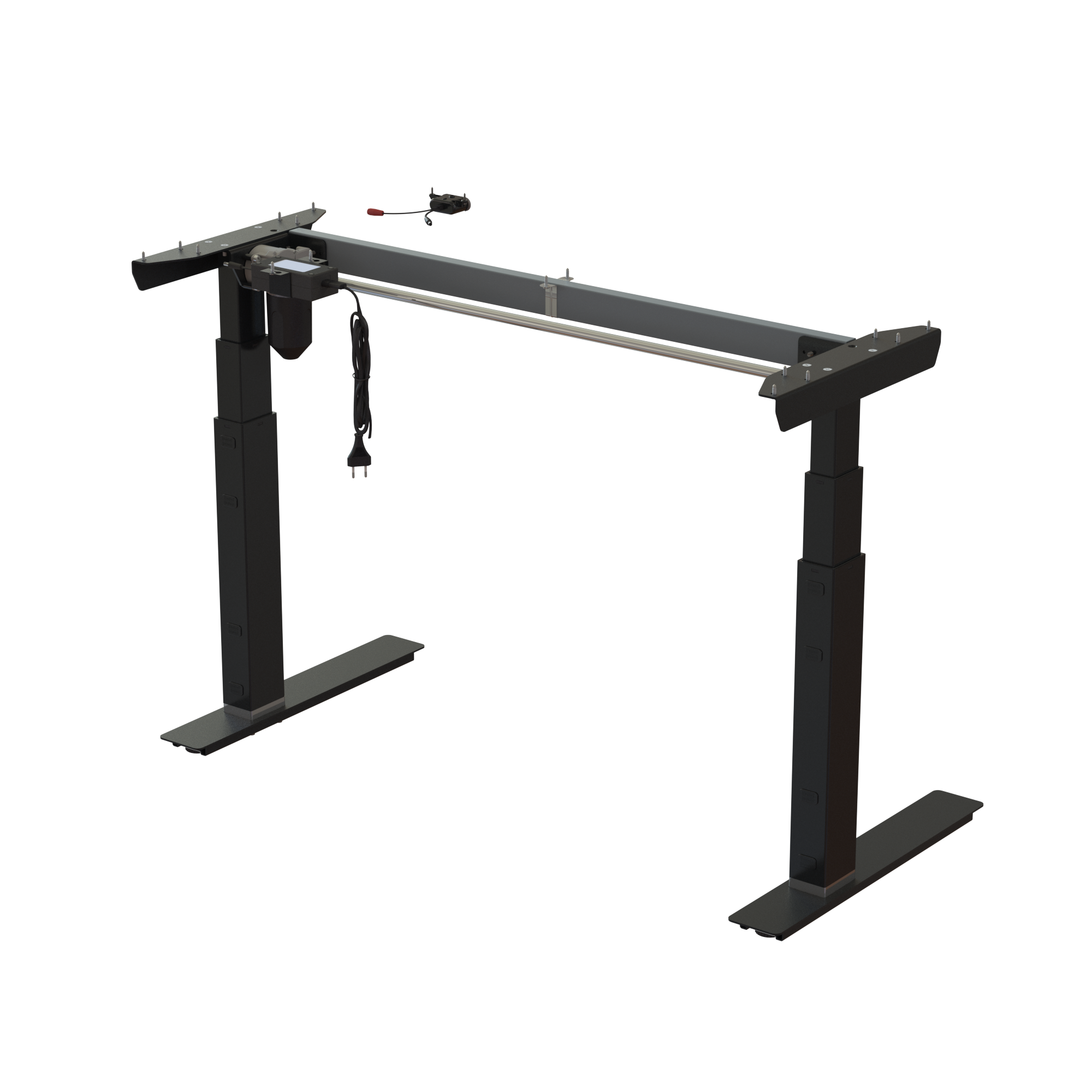 Sit Stand Desk frame | Width 112 cm | Black 