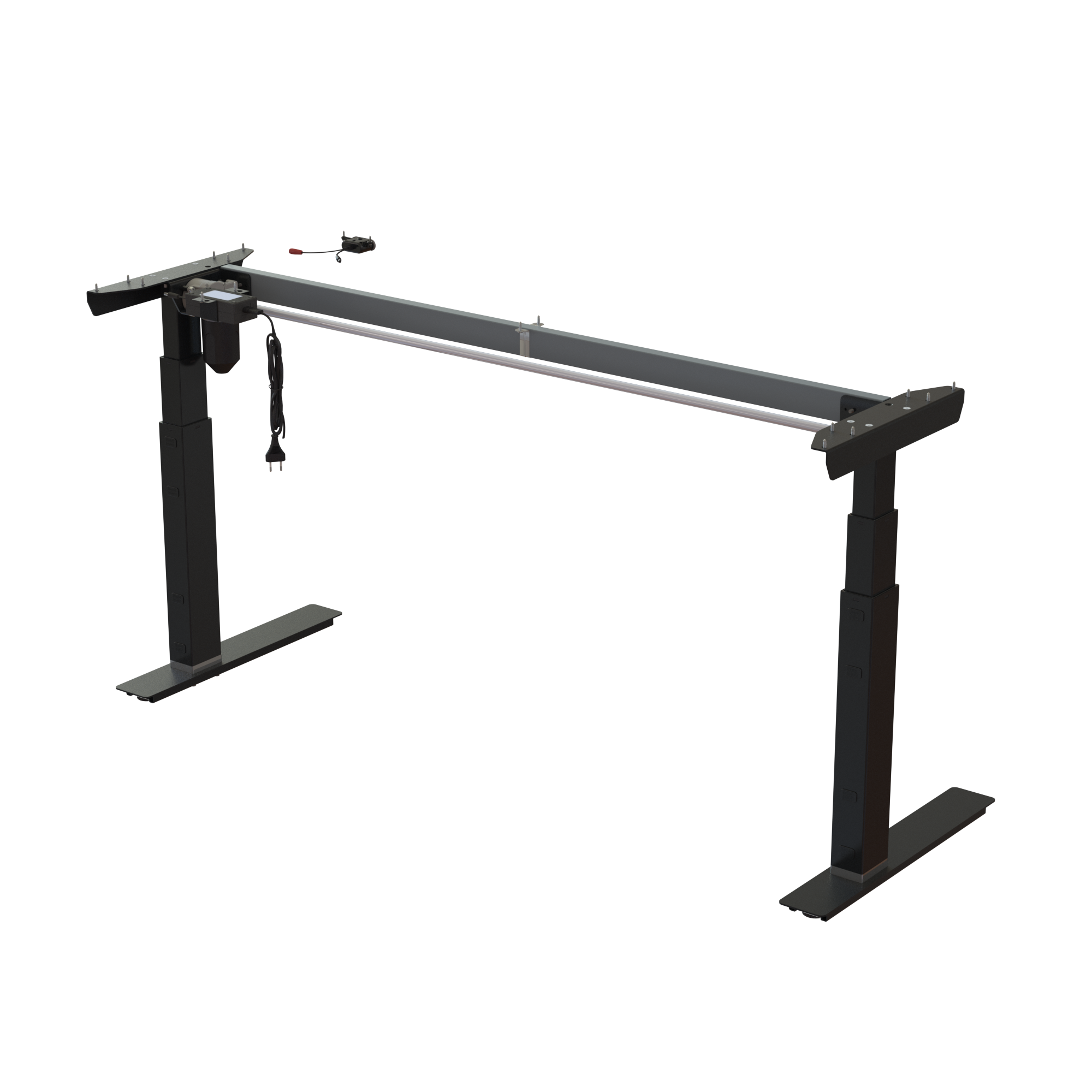 Sit Stand Desk frame | Width 152 cm | Black 