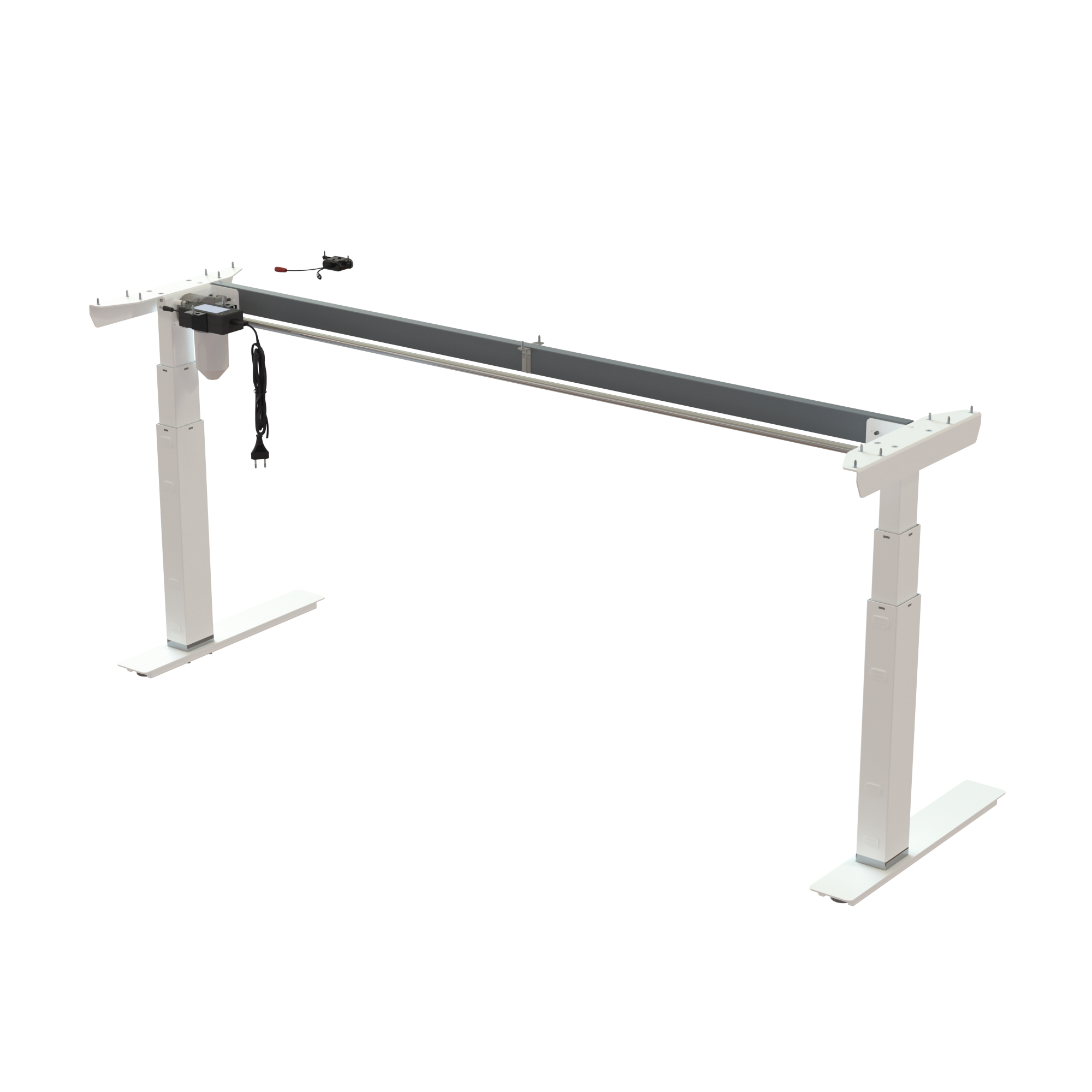 Sit Stand Desk frame | Width 172 cm | White