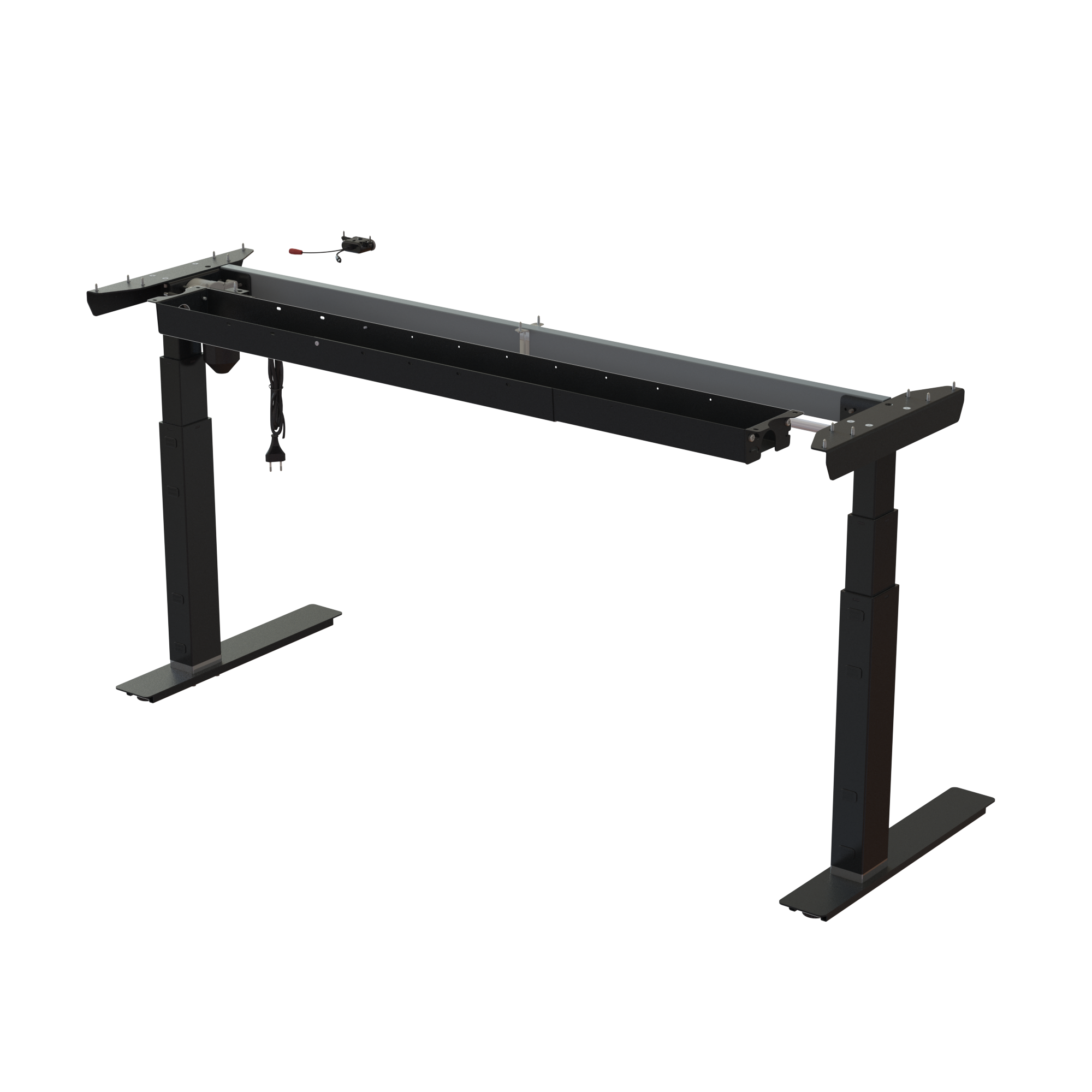 Sit Stand Desk frame | Width 152 cm | Black 
