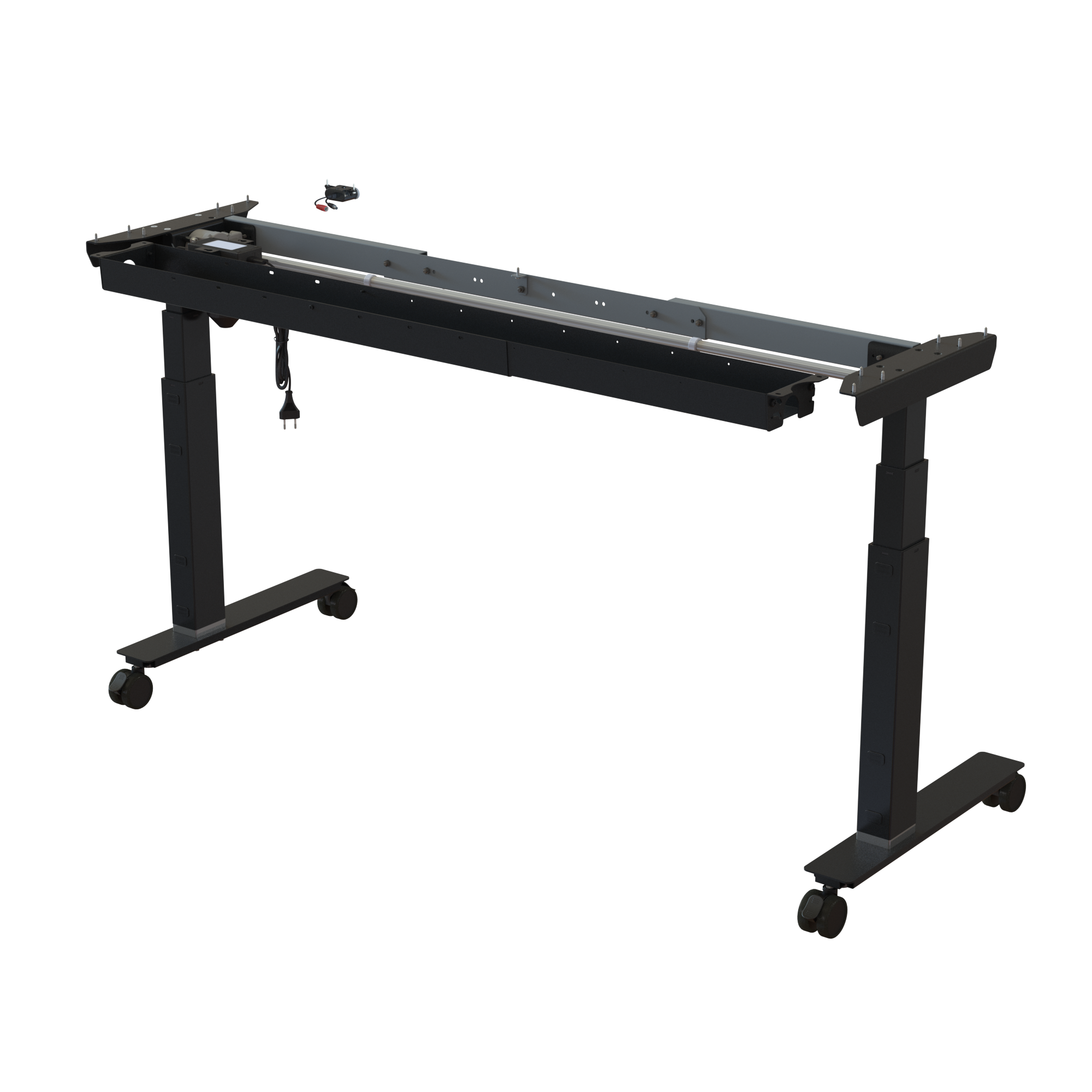 Sit Stand Desk frame | Width 112-152 cm | Black 