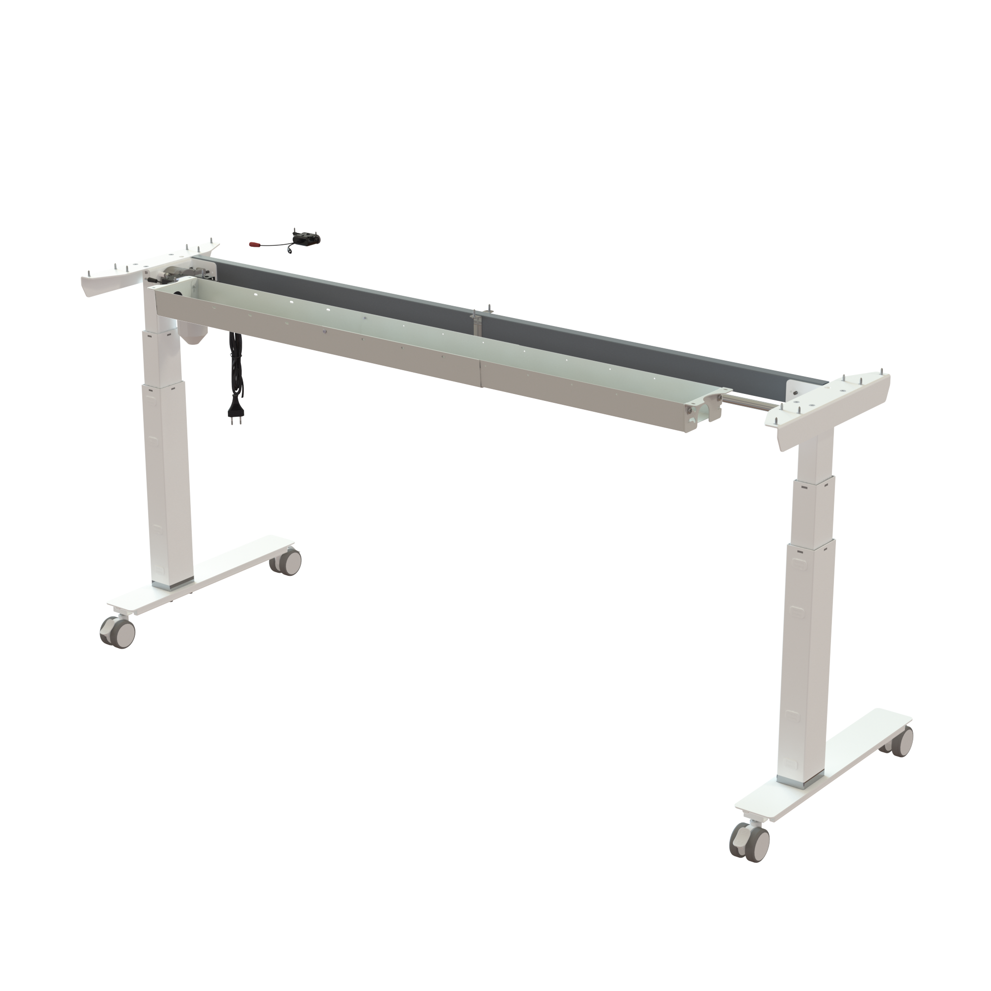 Sit Stand Desk frame | Width 172 cm | White