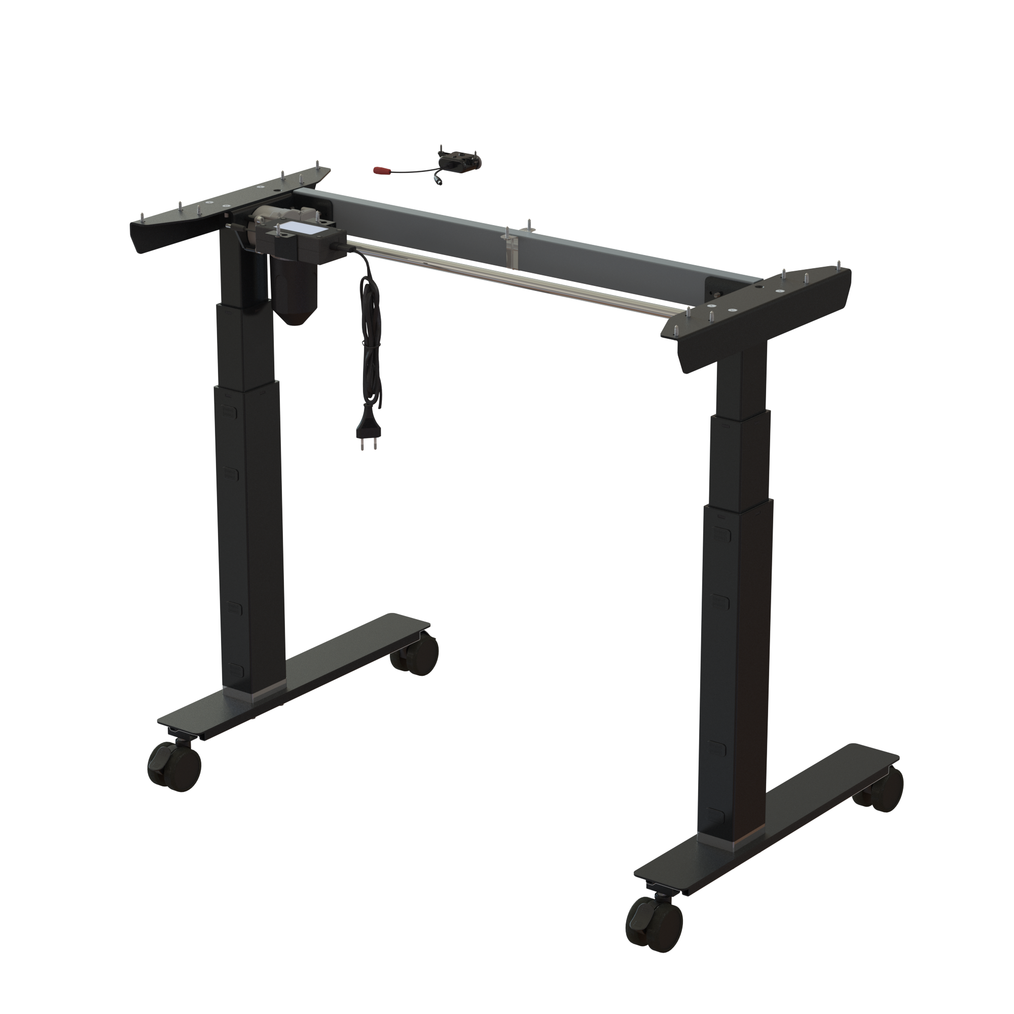Sit Stand Desk frame | Width 092 cm | Black 