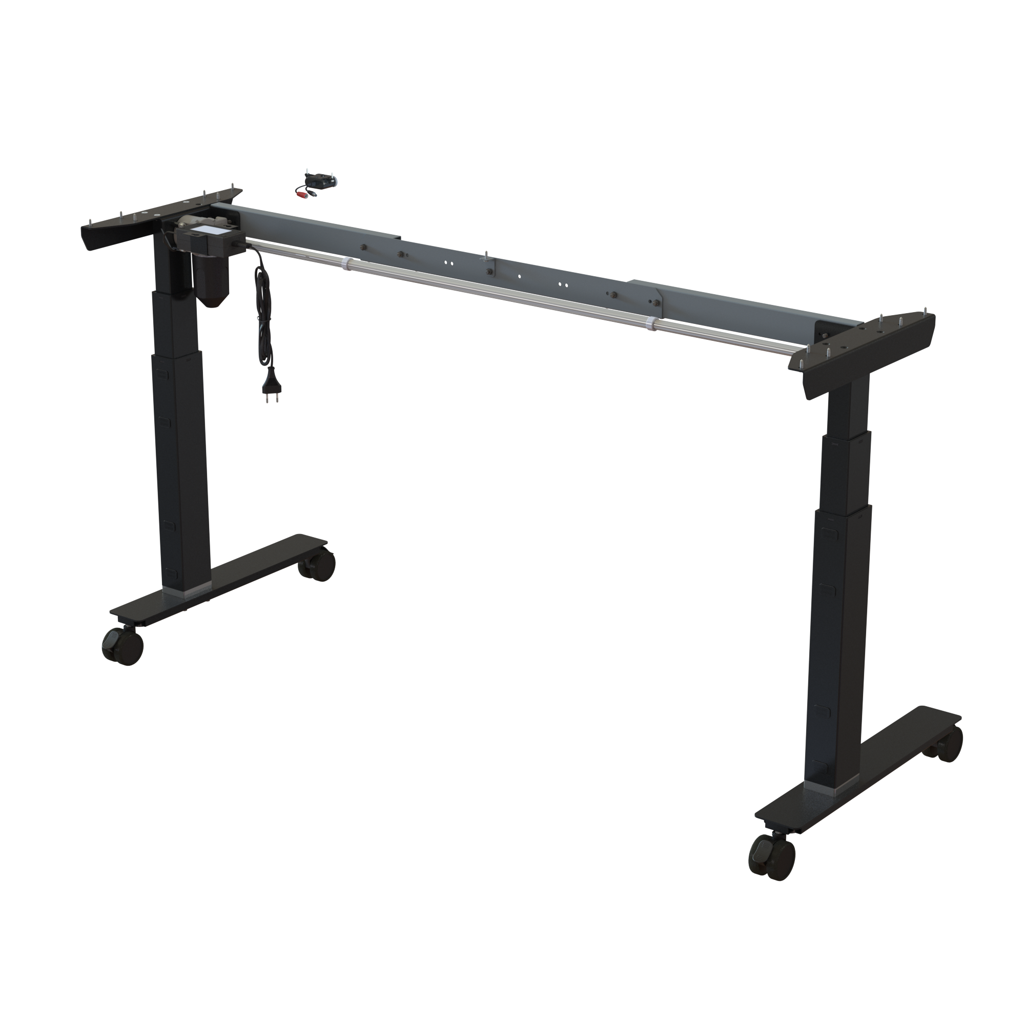 Sit Stand Desk frame | Width 112-152 cm | Black 