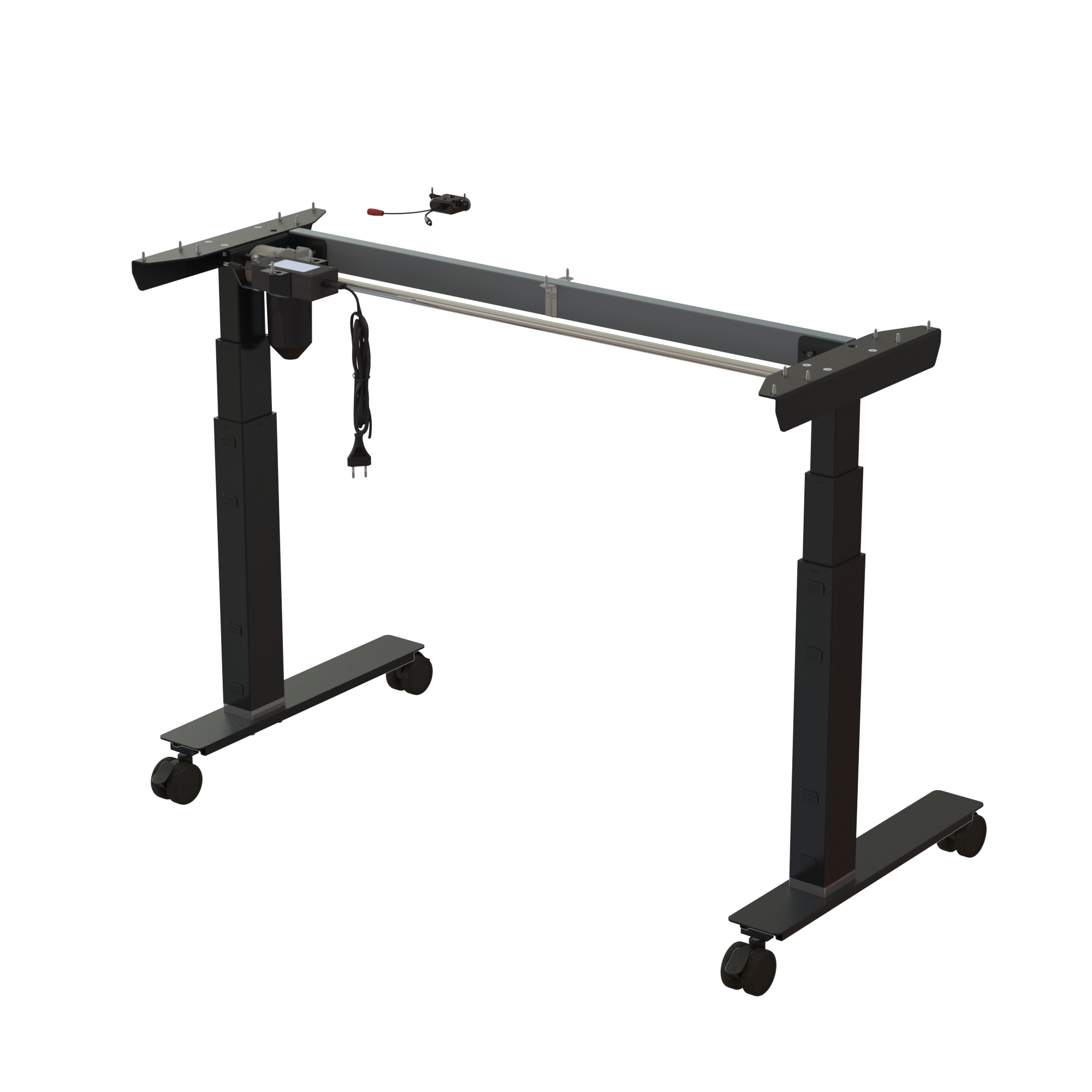 Sit Stand Desk frame | Width 112 cm | Black 