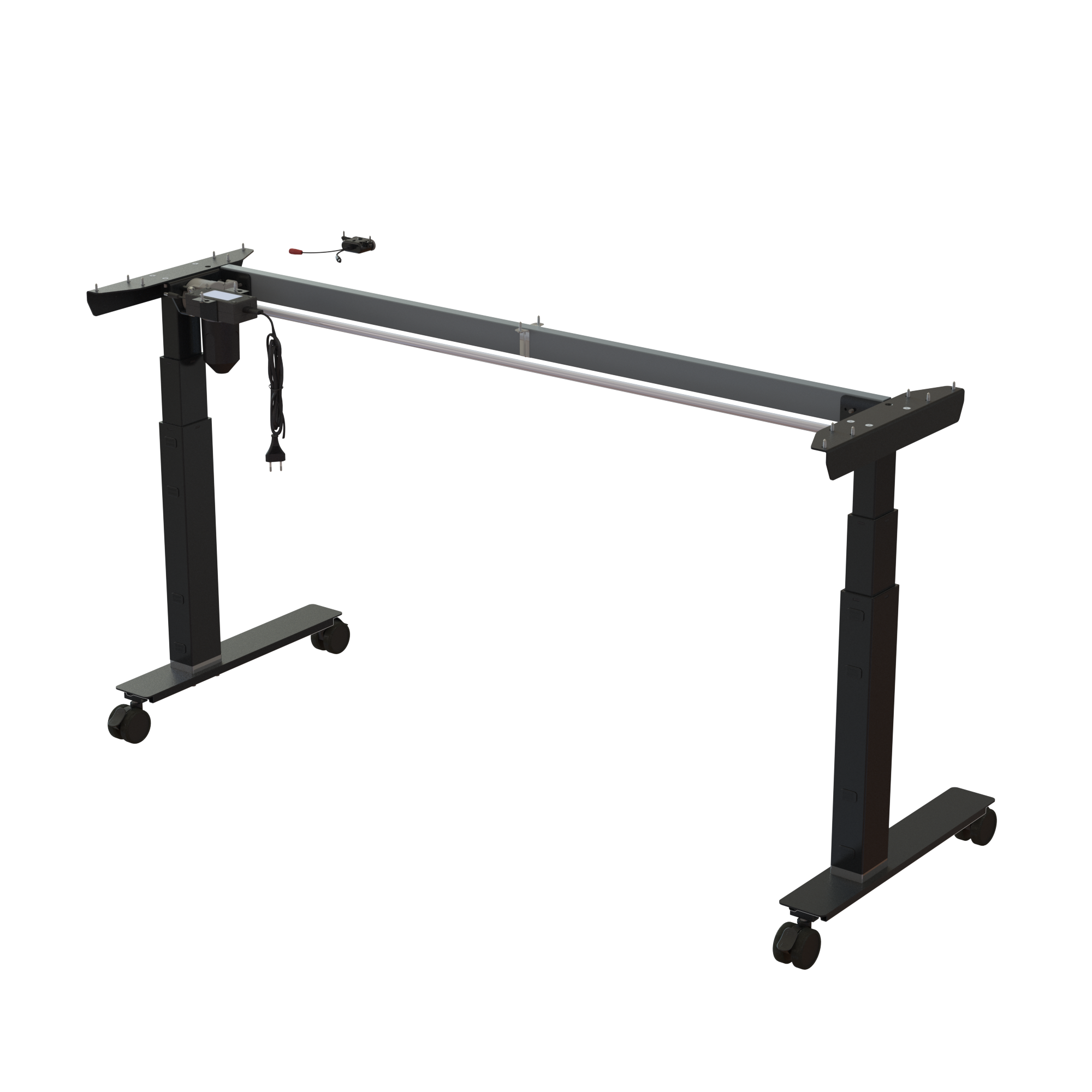 Sit Stand Desk frame | Width 152 cm | Black 
