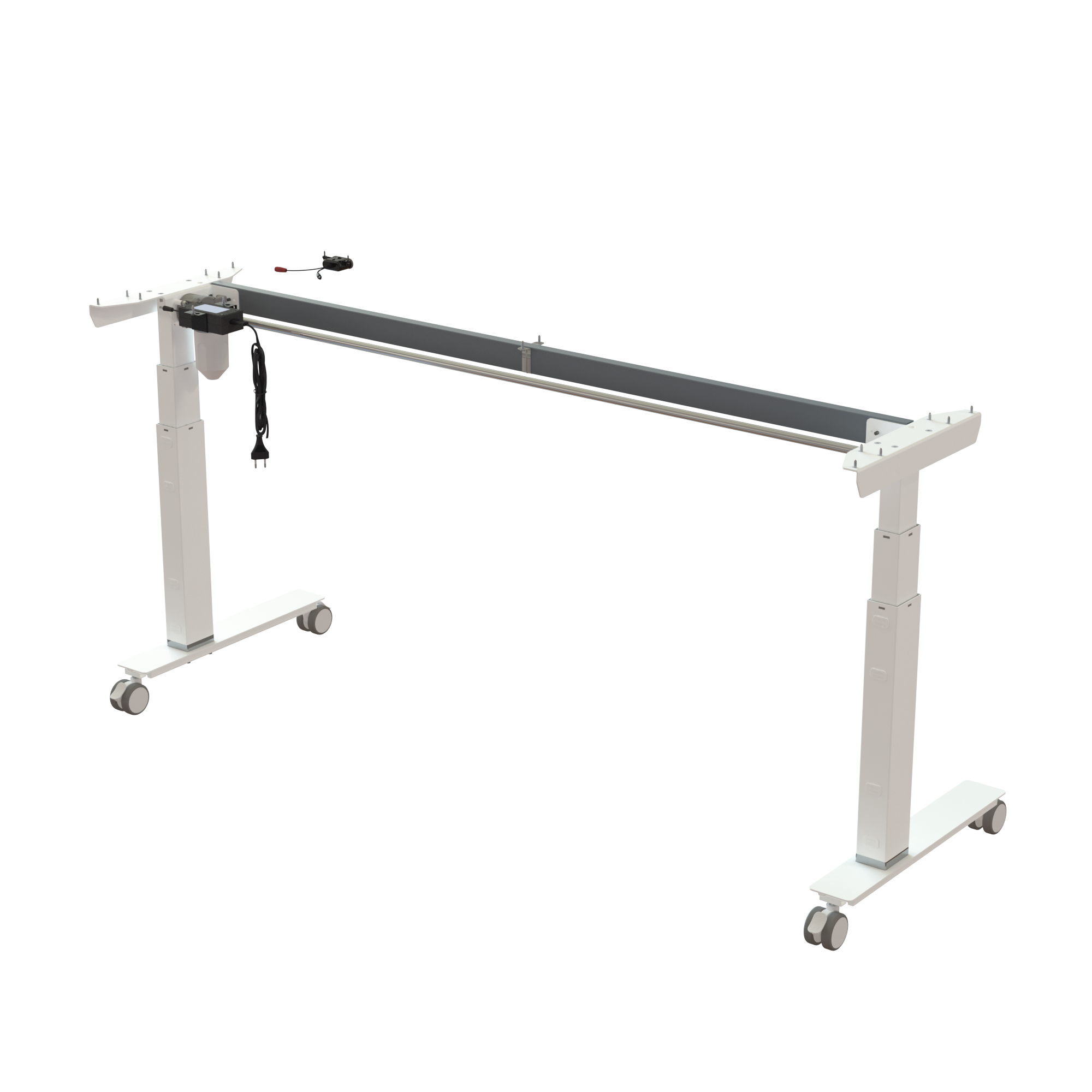 Sit Stand Desk frame | Width 172 cm | White