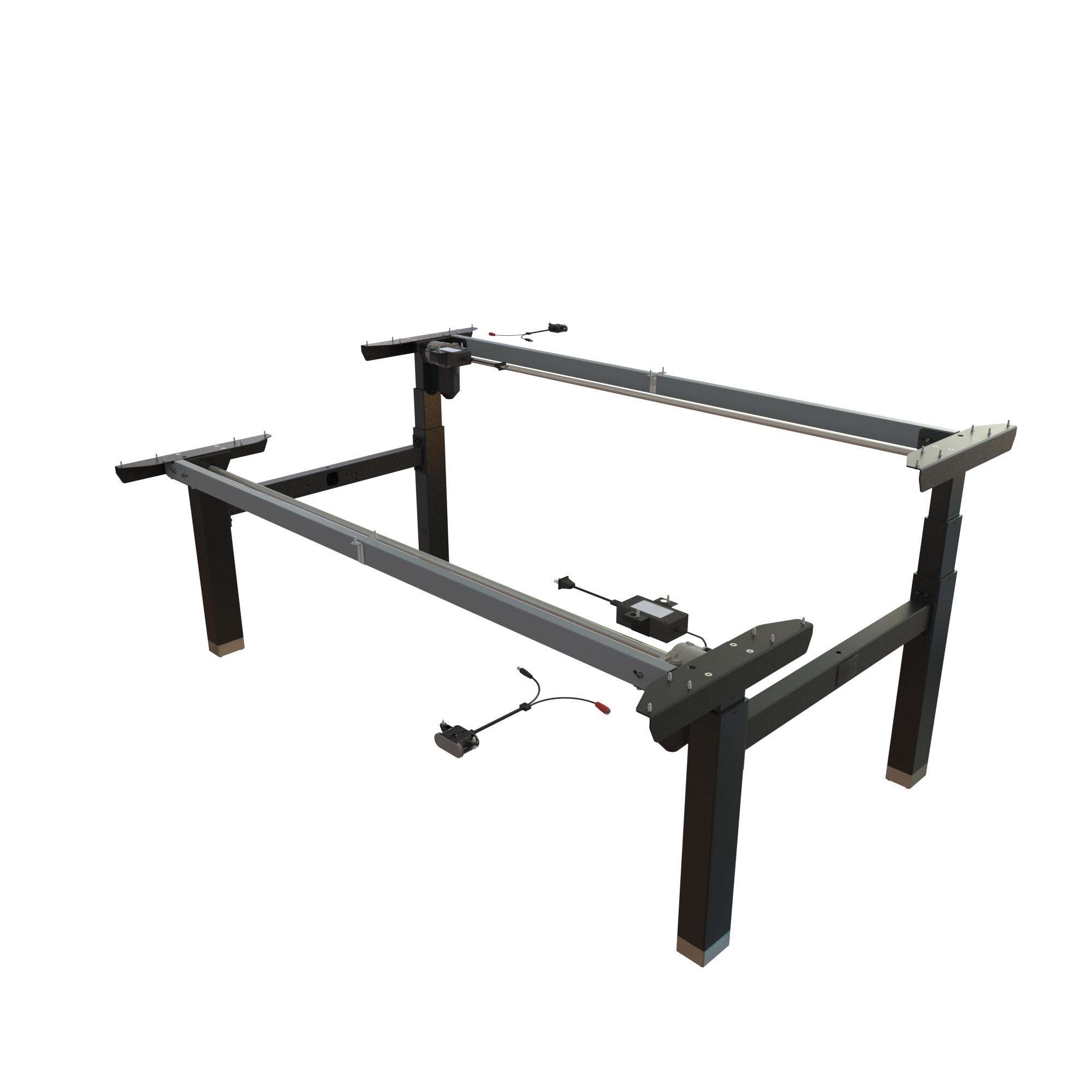 Sit Stand Desk frame | Width 172 cm | Black 