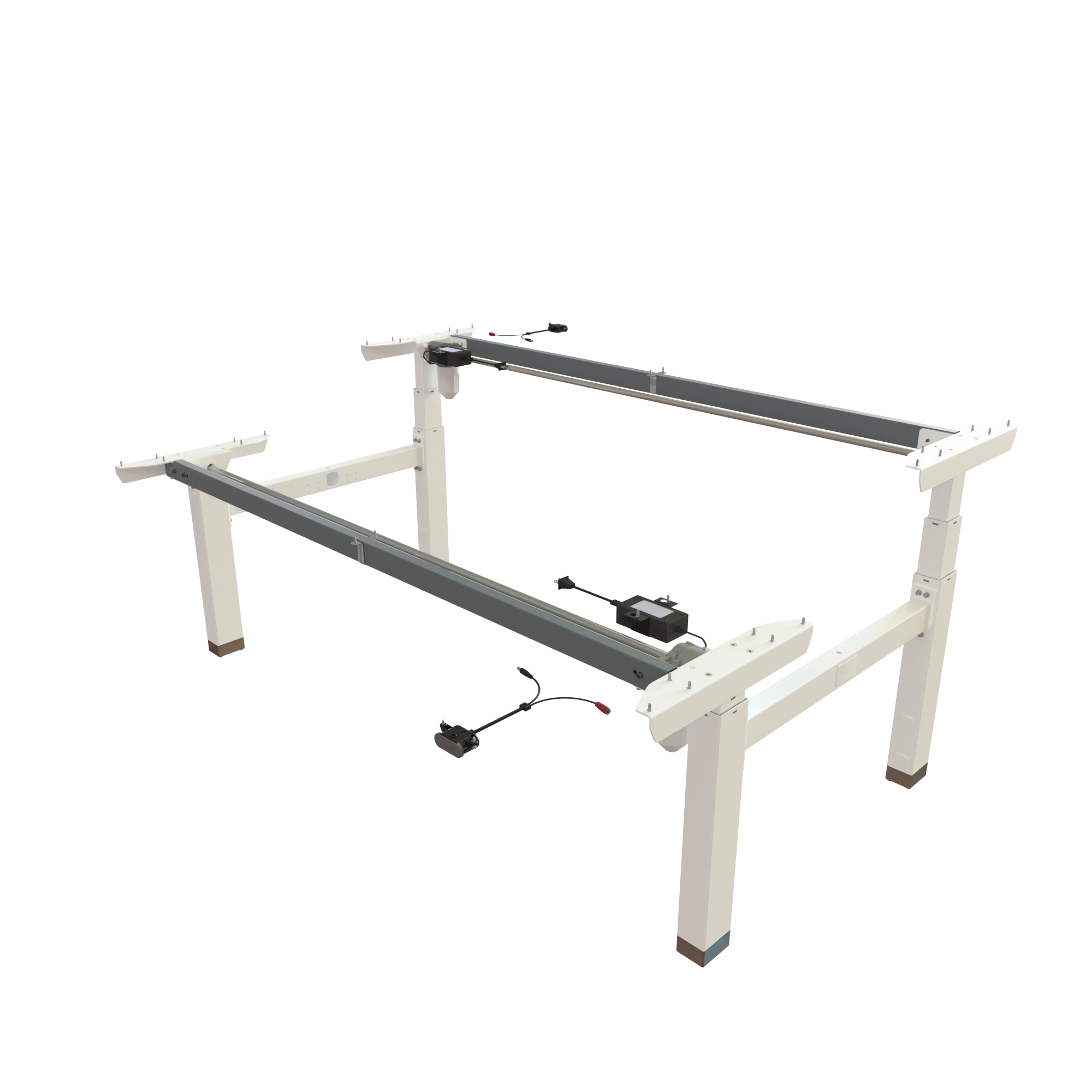 Sit Stand Desk frame | Width 172 cm | White