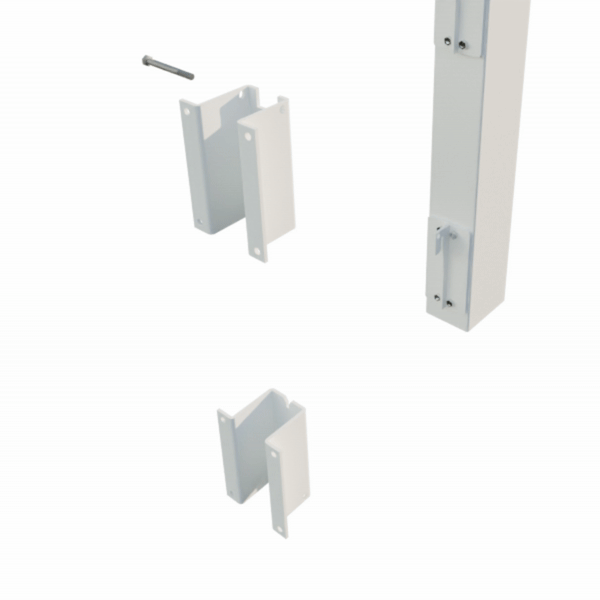 Ergonomic wall-mounted baby change station