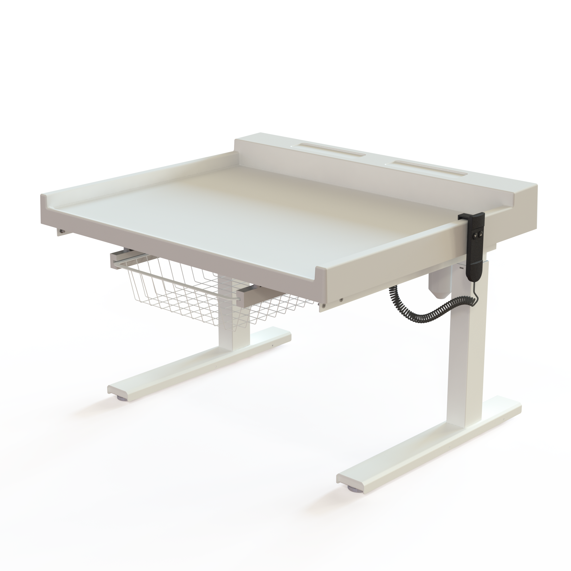 Ergonomic free-standing baby change table