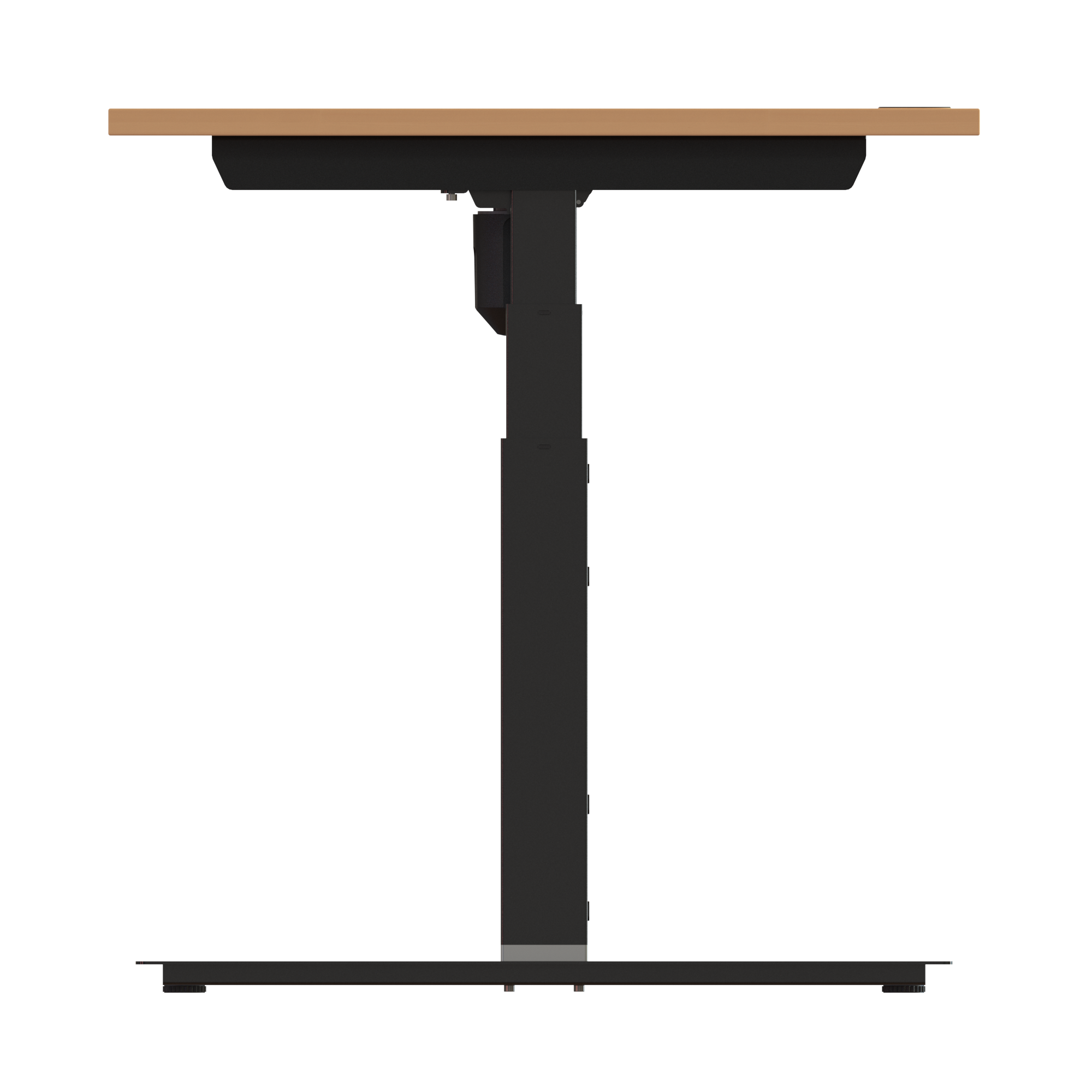 Sit Stand Desk | 180x80 cm | Beech with black frame