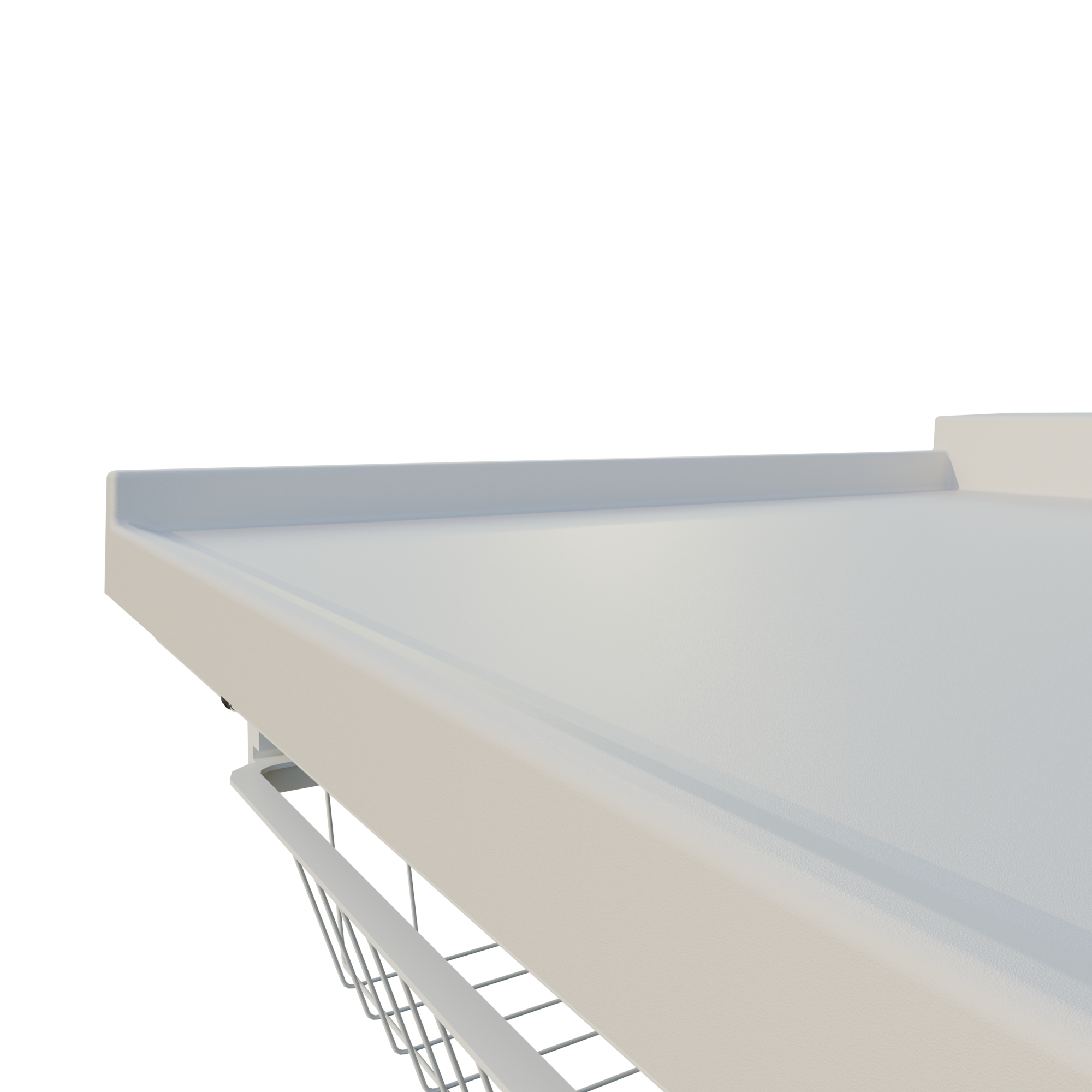 Ergonomic free-standing baby change table